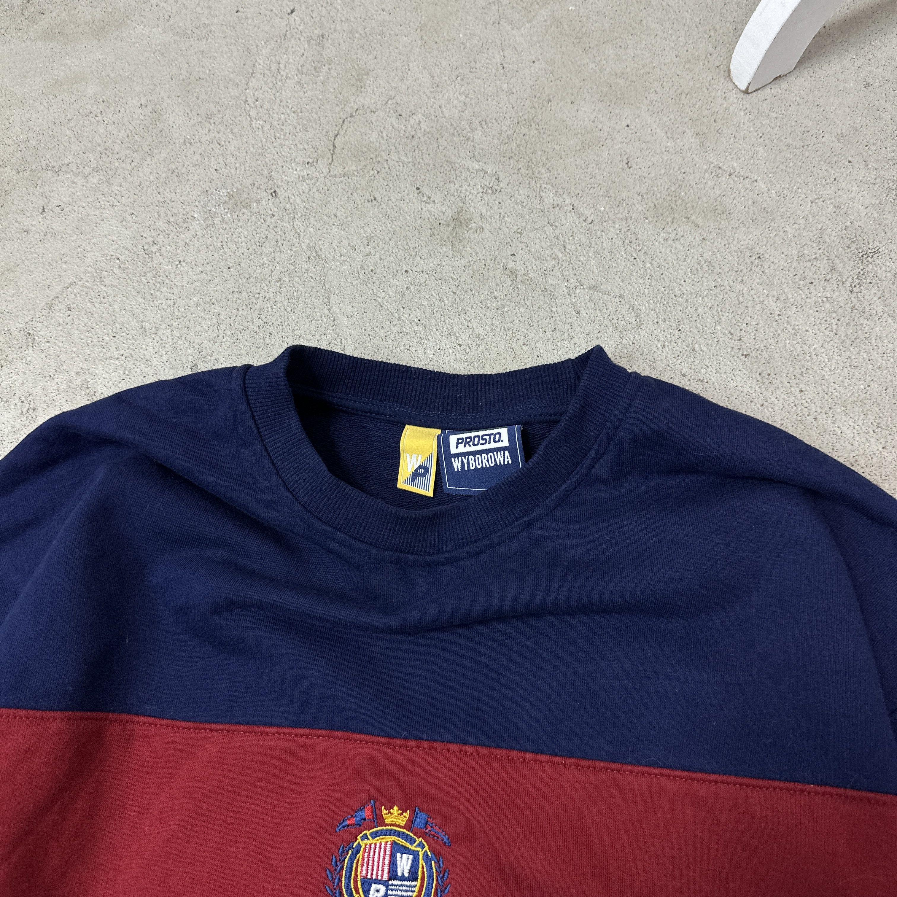 Vintage Vintage Streetwear Skater Prosto x Wyborowa Sweatshirt Y2K Size US XXL / EU 58 / 5 - 2 Thumbnail