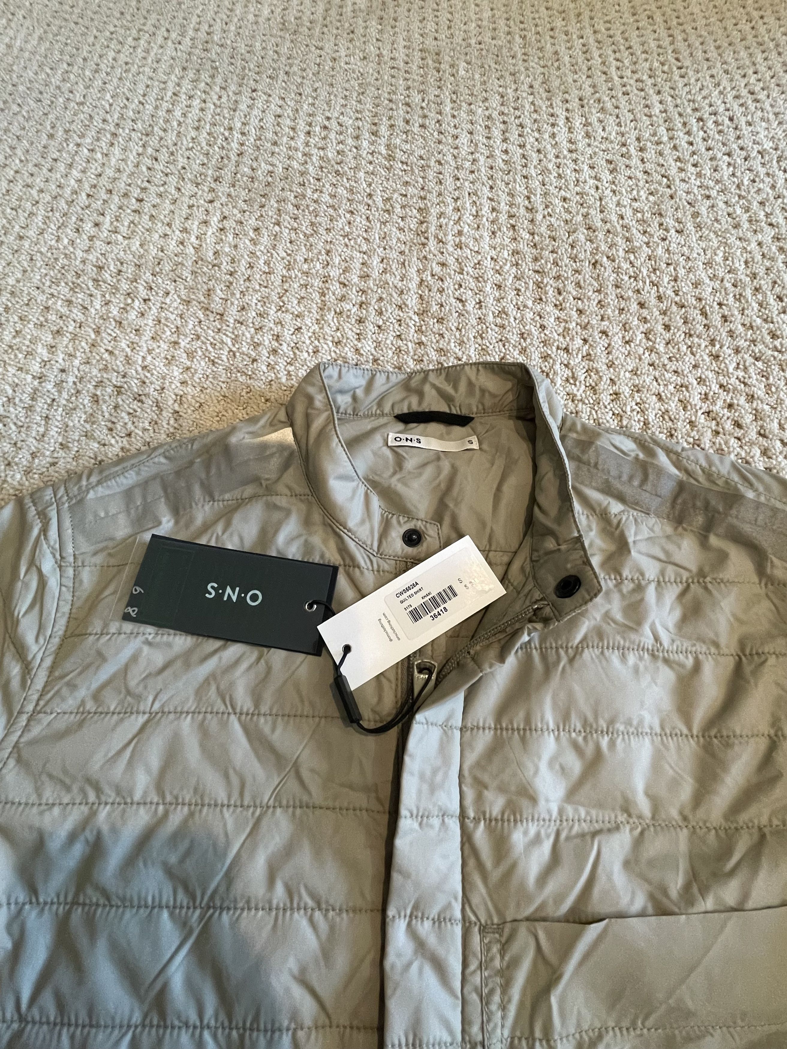 Abasi Rosborough O.N.S x Abasi Rosborough Digital Nomad Small Quilted Jacket Size US S / EU 44-46 / 1 - 6 Thumbnail