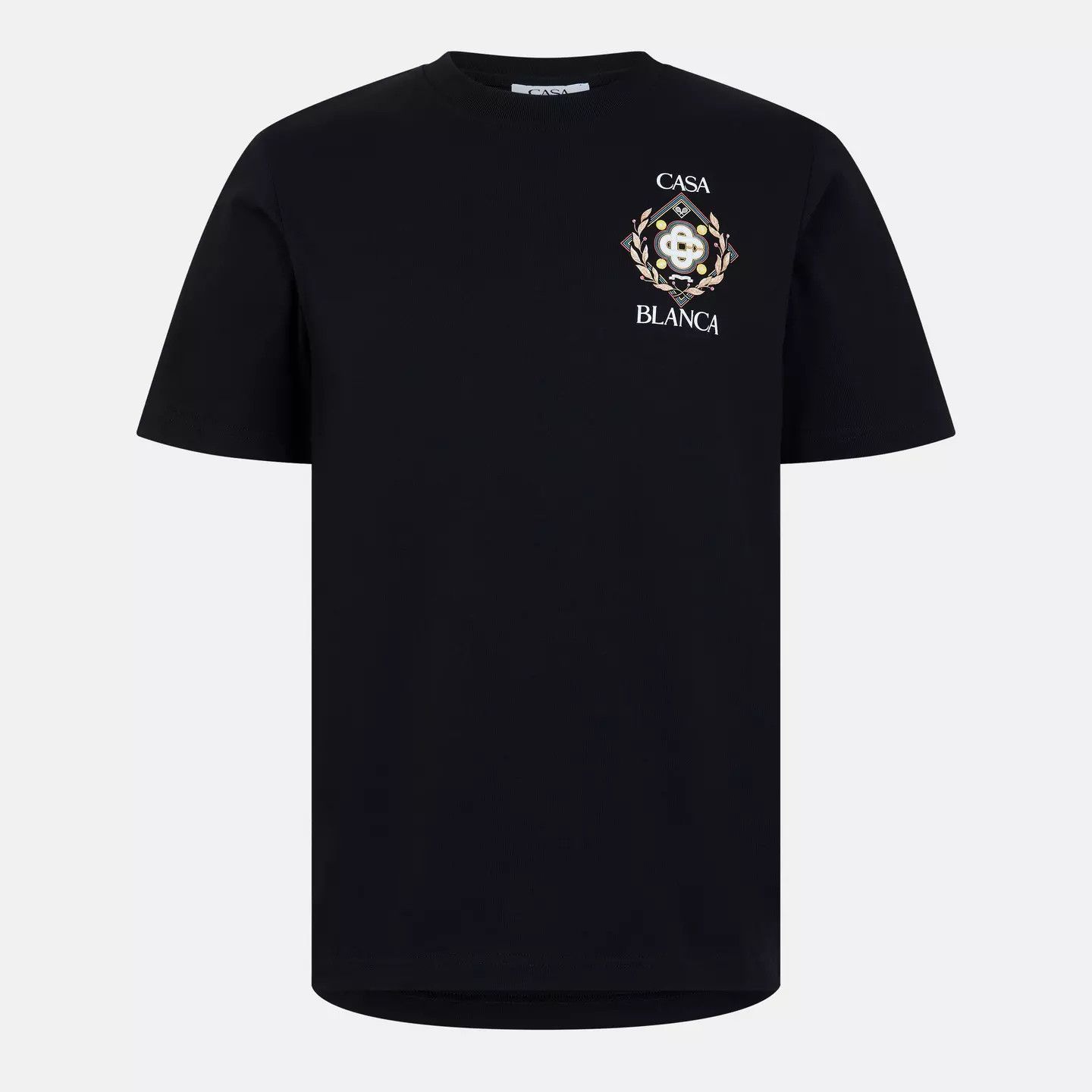 Casablanca o1g2r1mq0426 Championship Diamond T-Shirt in Black Size US XL / EU 56 / 4 - 1 Thumbnail