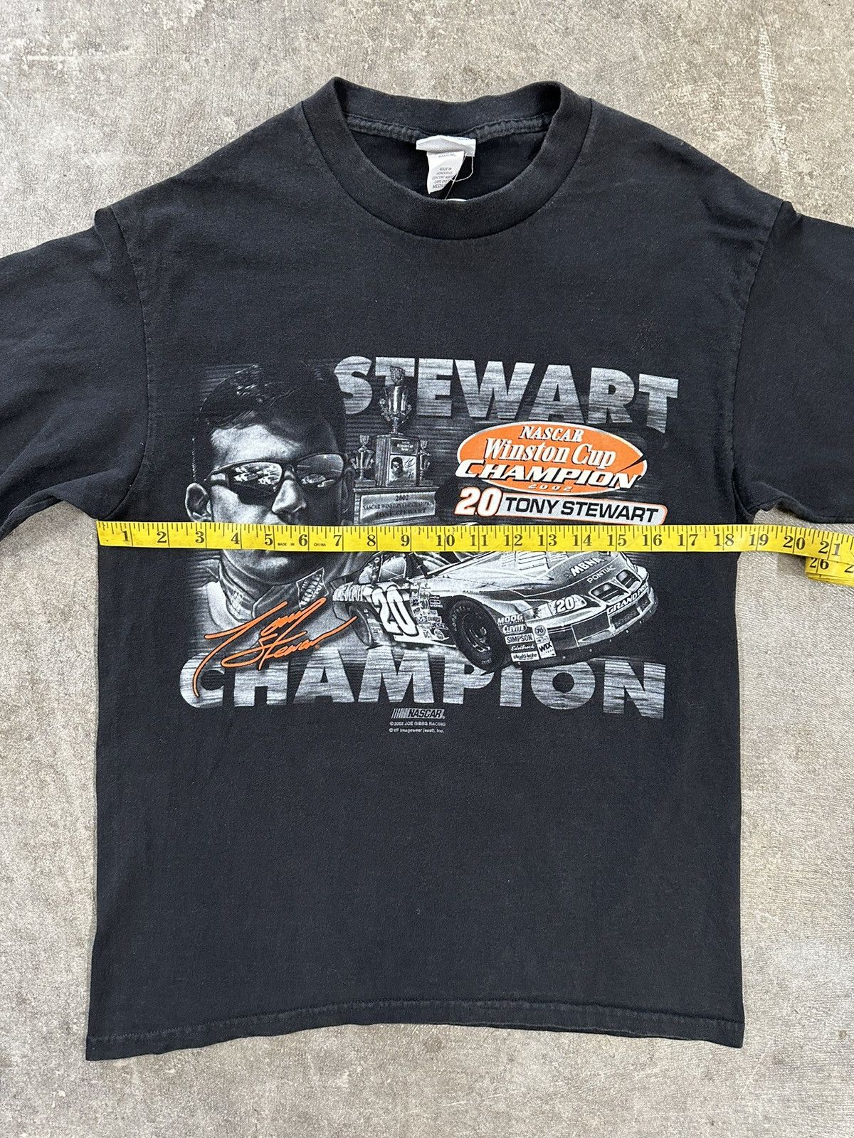 Chase Authentics Crazy Y2K 00s Chase Authentic’s Tony Stewart Racing T-Shirt Size US S / EU 44-46 / 1 - 7 Thumbnail
