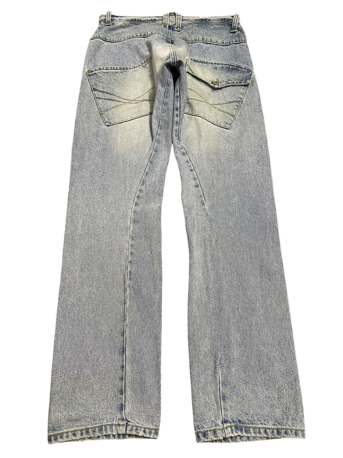 semanticdesign Vintage Japanese Brand Blue Faded Wash Distress Style Jeans Size US 32 / EU 48 - 2 Thumbnail