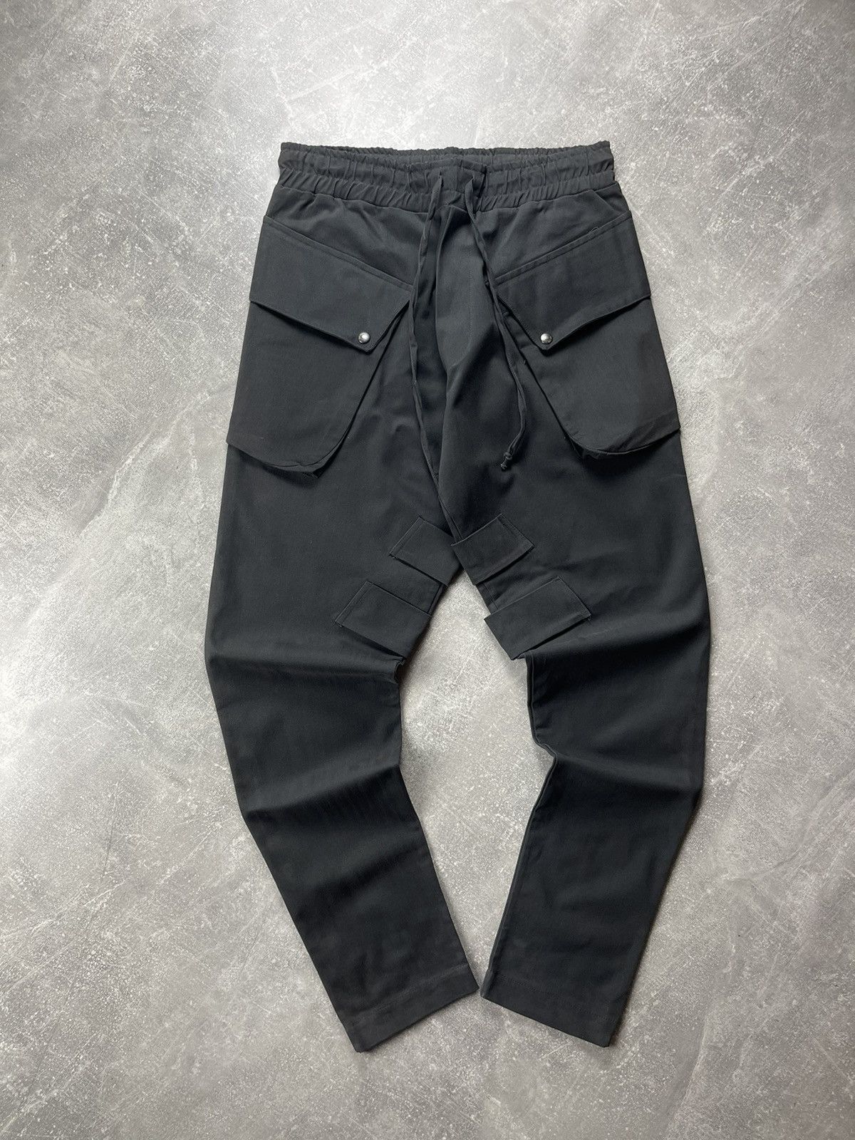 Other Avant Garde BKCS Cargo Jogger Pants Asfalto Black Size S Size US 29 - 2 Thumbnail