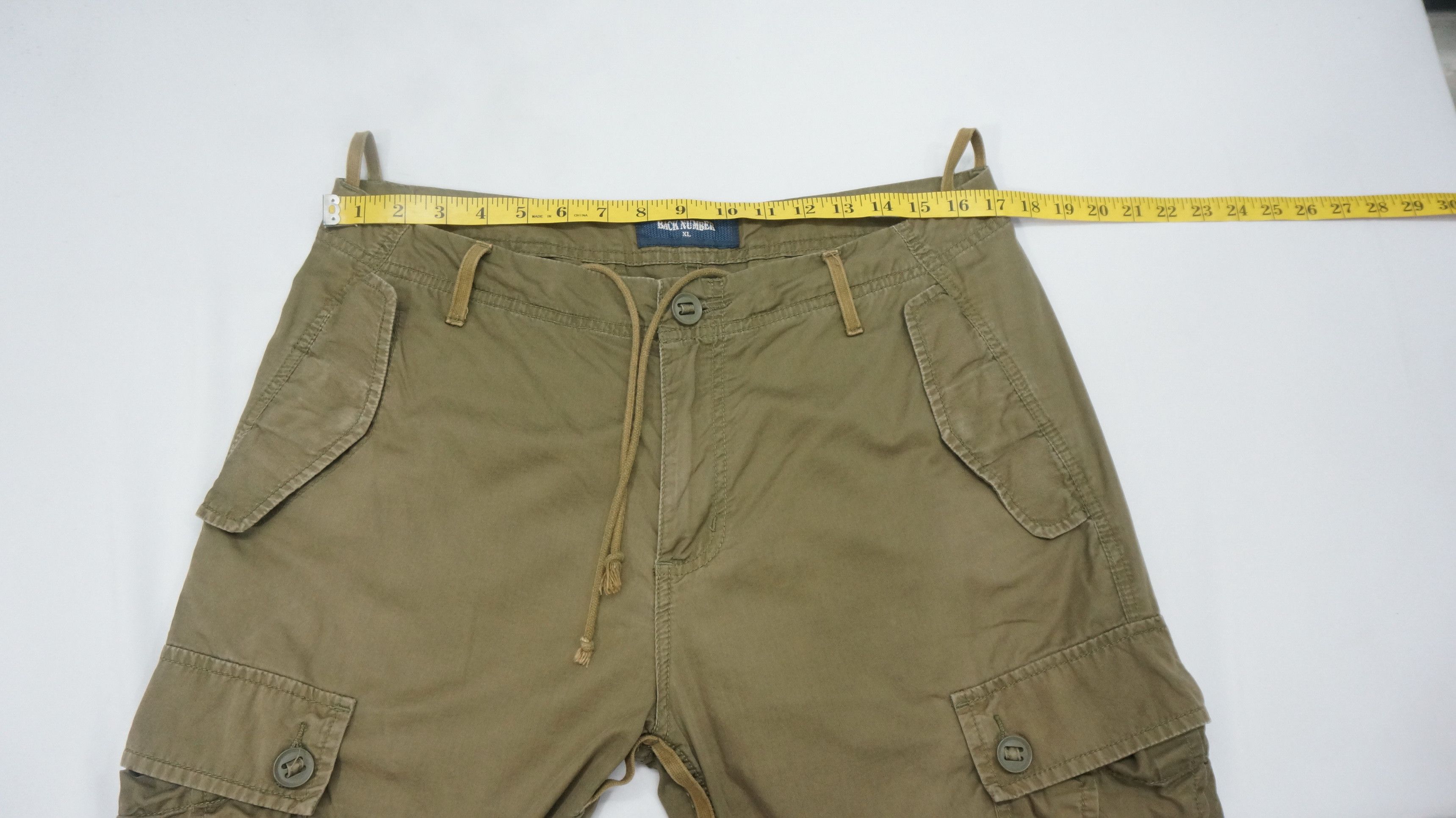 Japanese Brand BACK NUMBER Tactical Lightweight Roll Up Cargo Pants Size US 34 / EU 50 - 8 Thumbnail