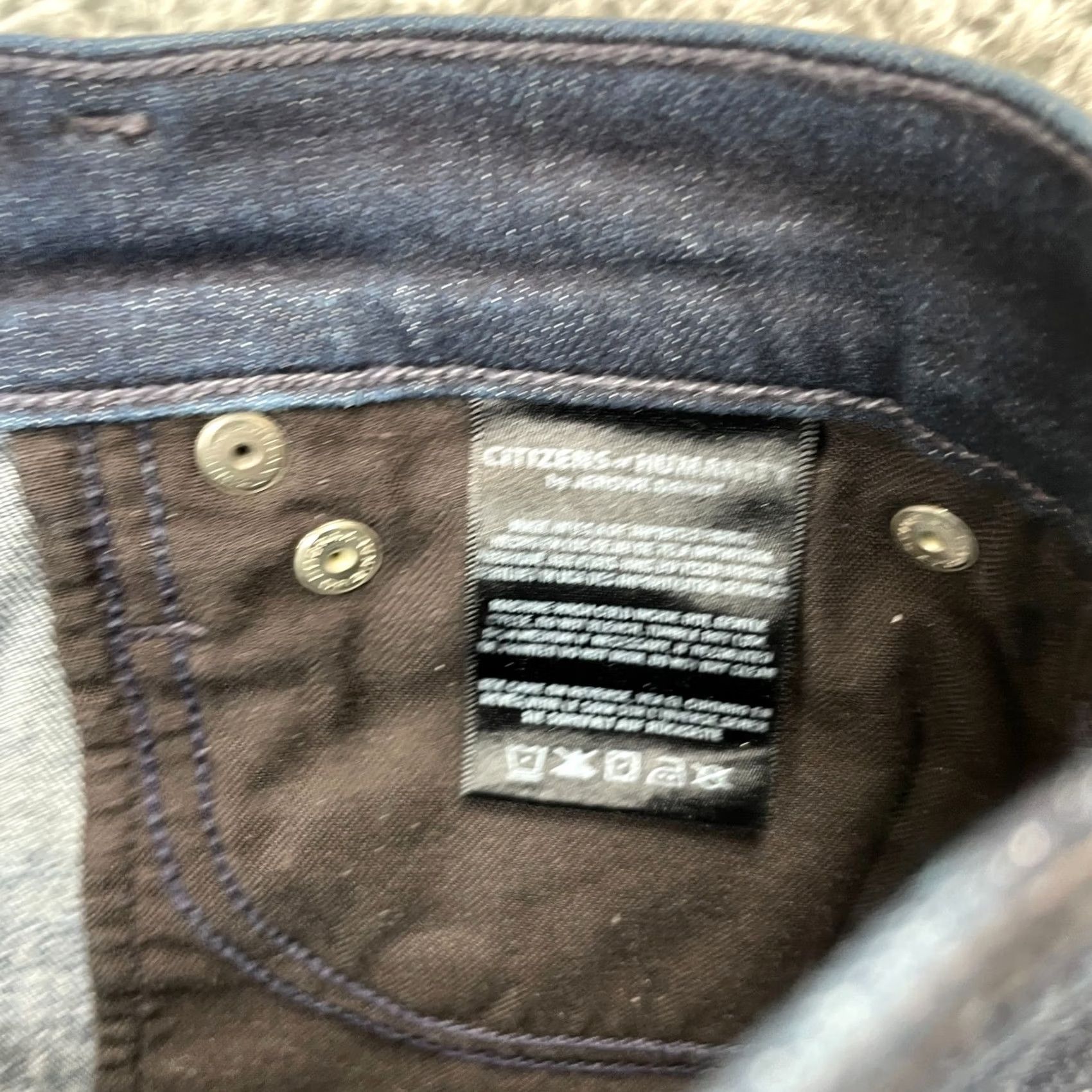 Citizens Of Humanity Citizens of Humanity Jeans Womens 28x30 Blue Emannuelle Slim Bootcut Denim Jeans Ladies 5-Pocket Zip Button Size 28" / US 6 / IT 42 - 5 Thumbnail