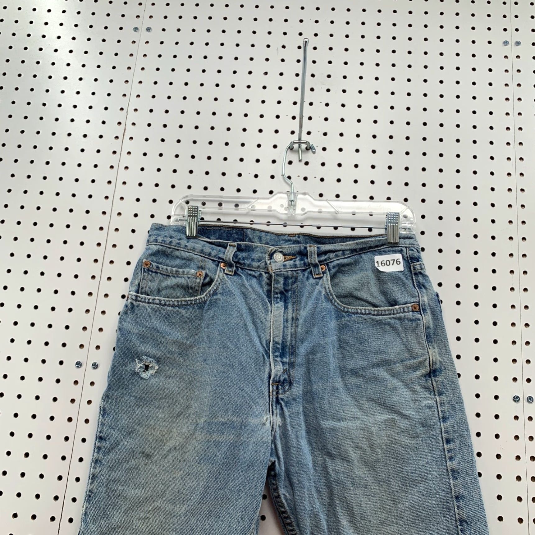 Levi's VINTAGE Levi's 505 Denim Shorts 90s Blue Regular Fit Adult 31 Inseam Mens Size US 31 - 2 Thumbnail