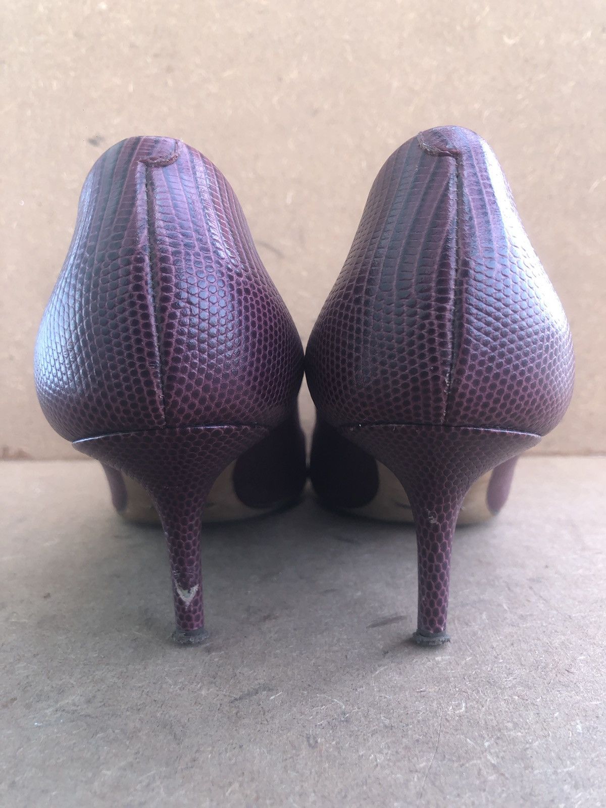 Dolce & Gabbana Dolce & Gabana Purple Leather Women’s Heels Size 40 Size US 9 / IT 39 - 11 Thumbnail