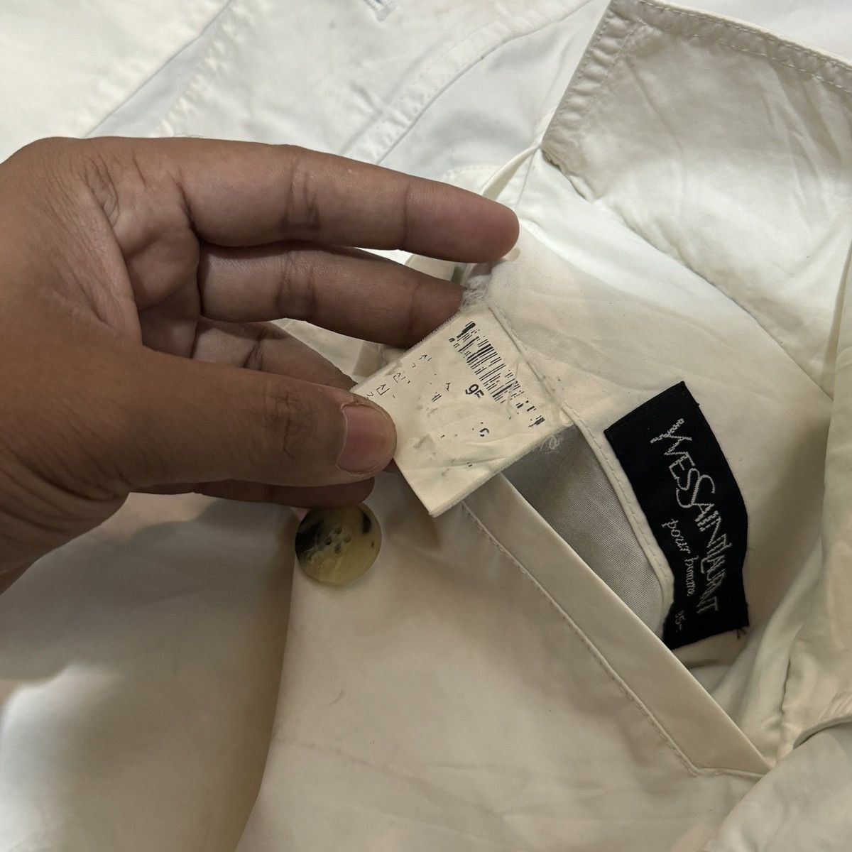 Saint Laurent Paris × Yves Saint Laurent Yves Saint Laurent Two Tone Reversible Parka Jacket Size US M / EU 48-50 / 2 - 17 Thumbnail