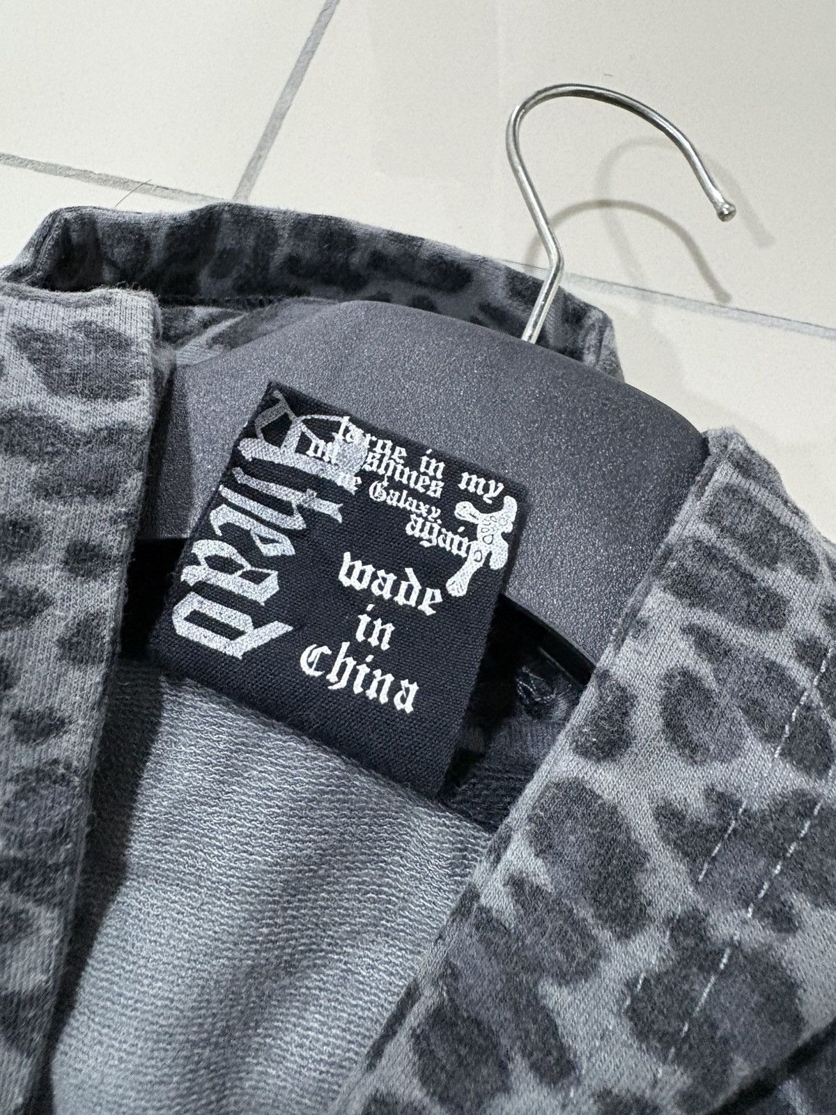 If Six Was Nine Clash ahead punk hoodie leopard skin jacket Size US L / EU 52-54 / 3 - 6 Thumbnail