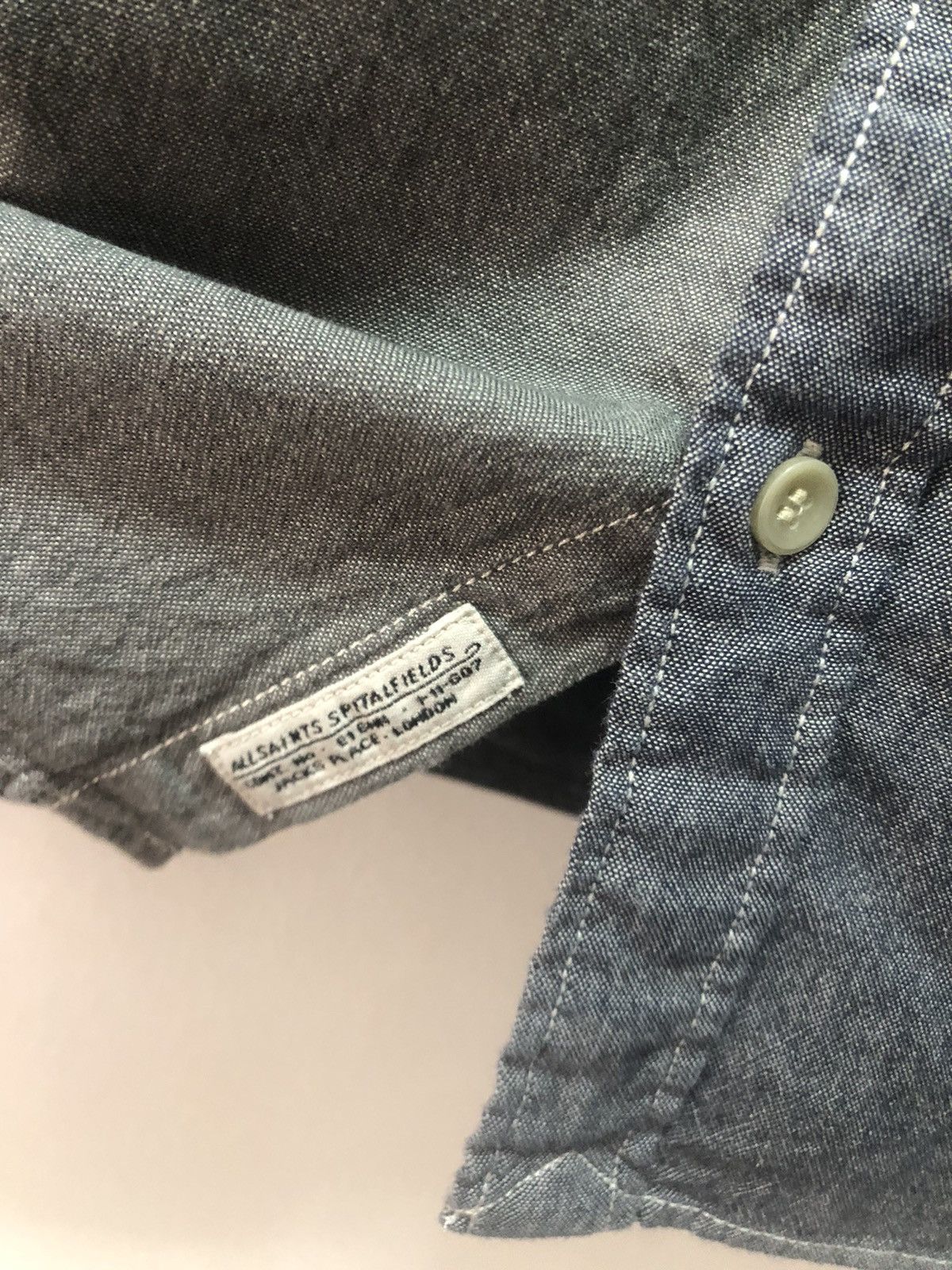Allsaints ALLSAINTS Spitalfields Shirt Multicolor Patch Size US M / EU 48-50 / 2 - 4 Thumbnail