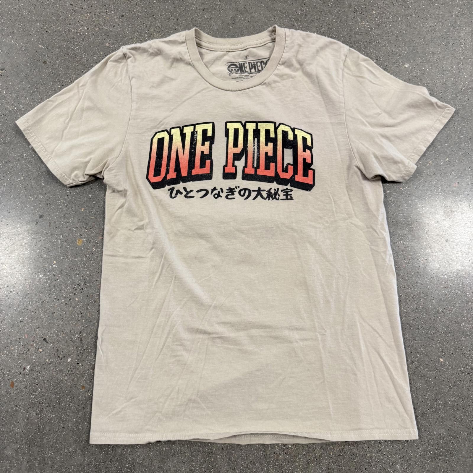 One Piece One Piece Monkey D Luffy 2 Sided Print Japanese Rare HTF - S Size US S / EU 44-46 / 1 - 2 Thumbnail