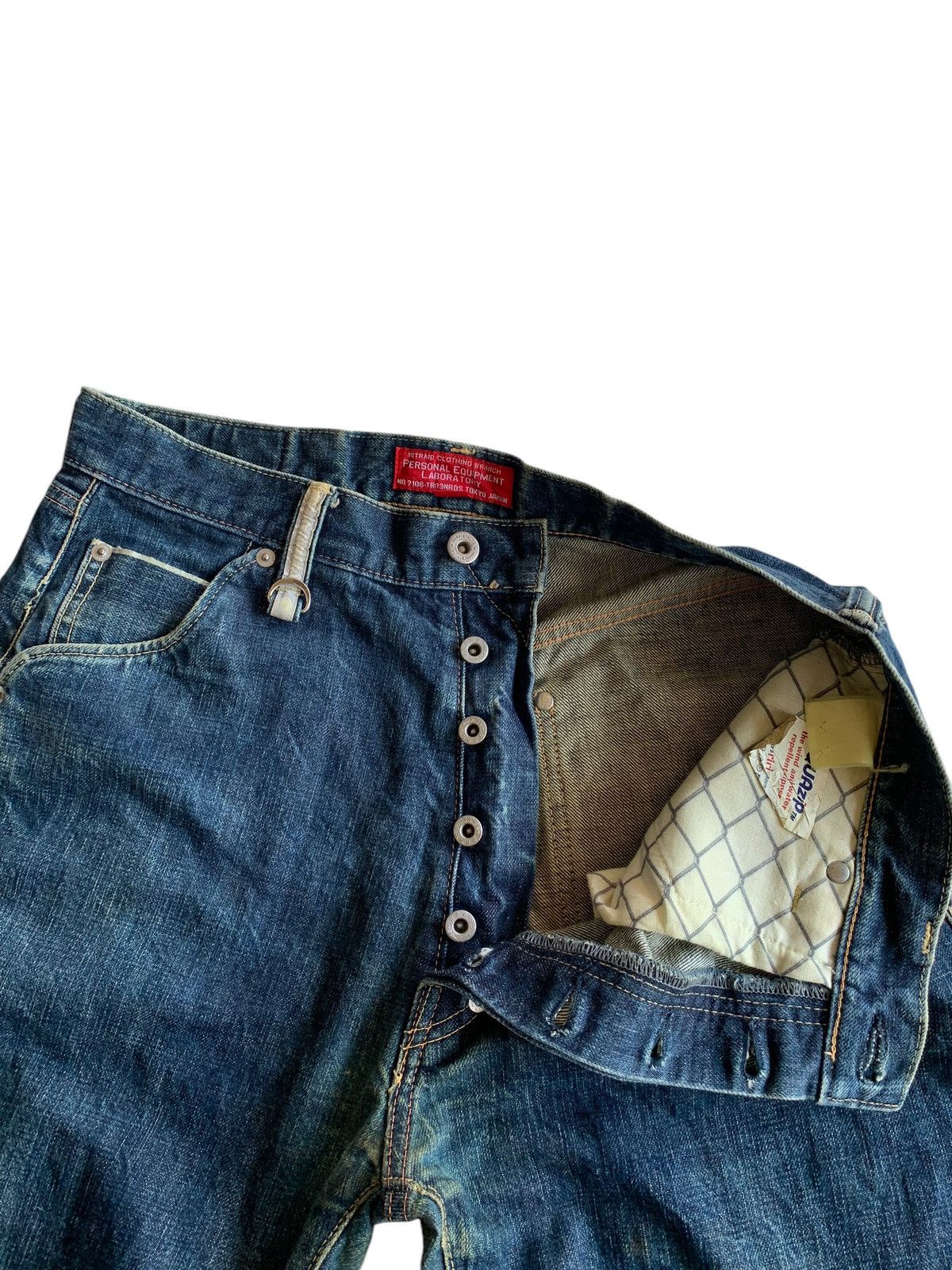 Kapital Underground Inc Nitraid Japanese Selvedge Jeans Denim ☠️ Size US 31 - 12 Thumbnail