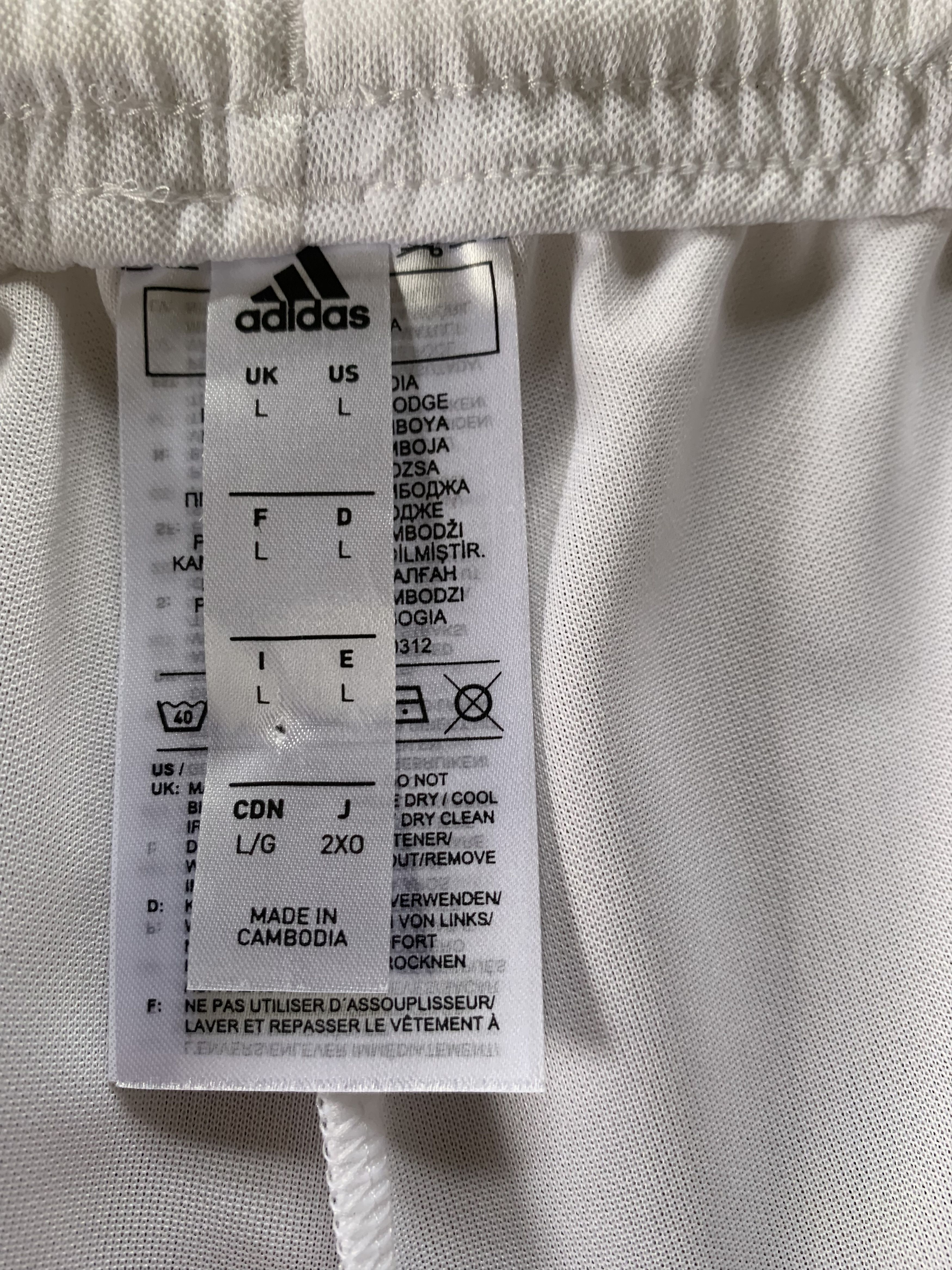 Adidas × Vintage Adidas White Training Shorts 2019 Size US 32 / EU 48 - 7 Thumbnail
