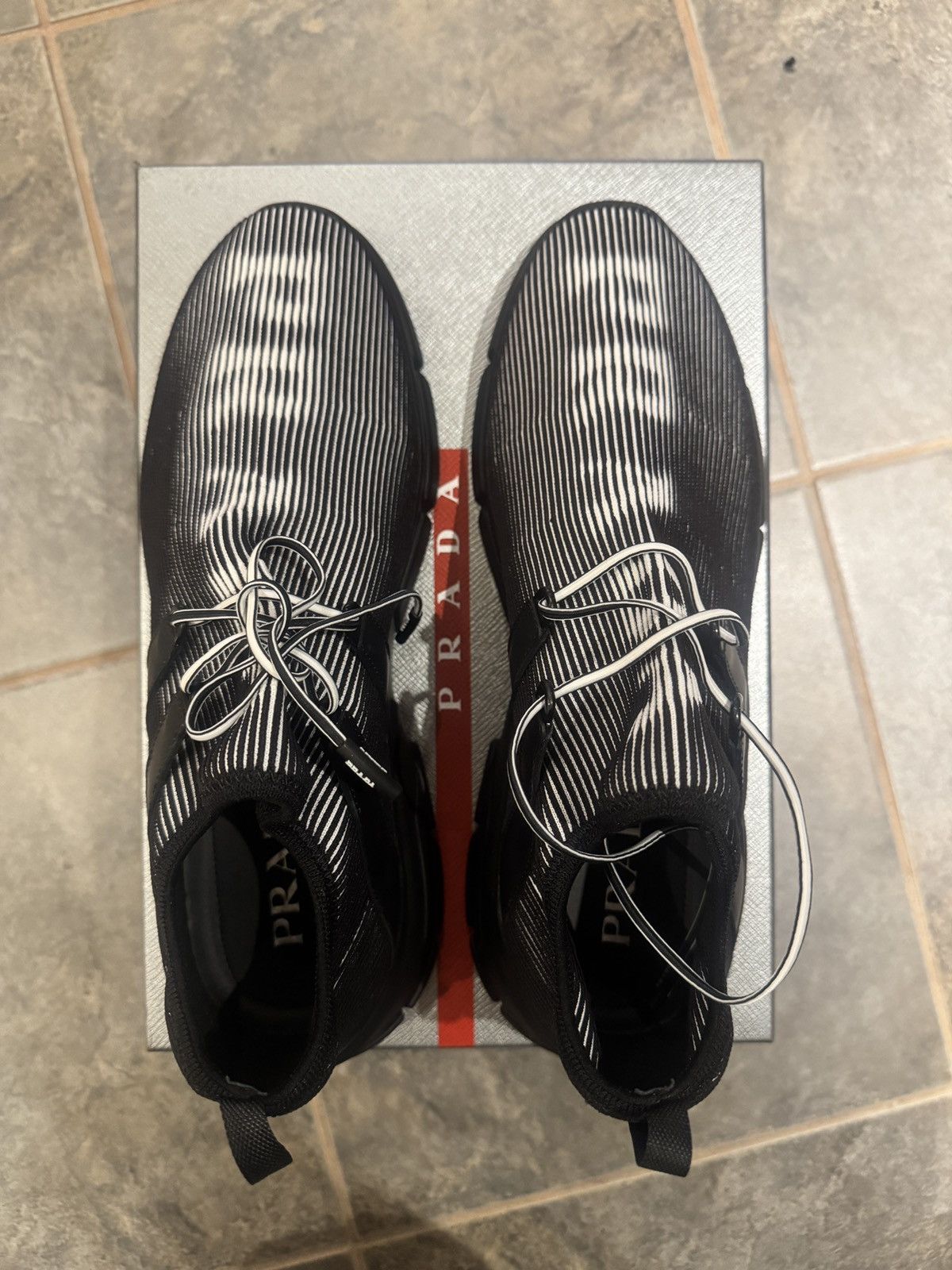 Prada PRADA High-top Sneaker Size US 8 / EU 41 - 2 Thumbnail