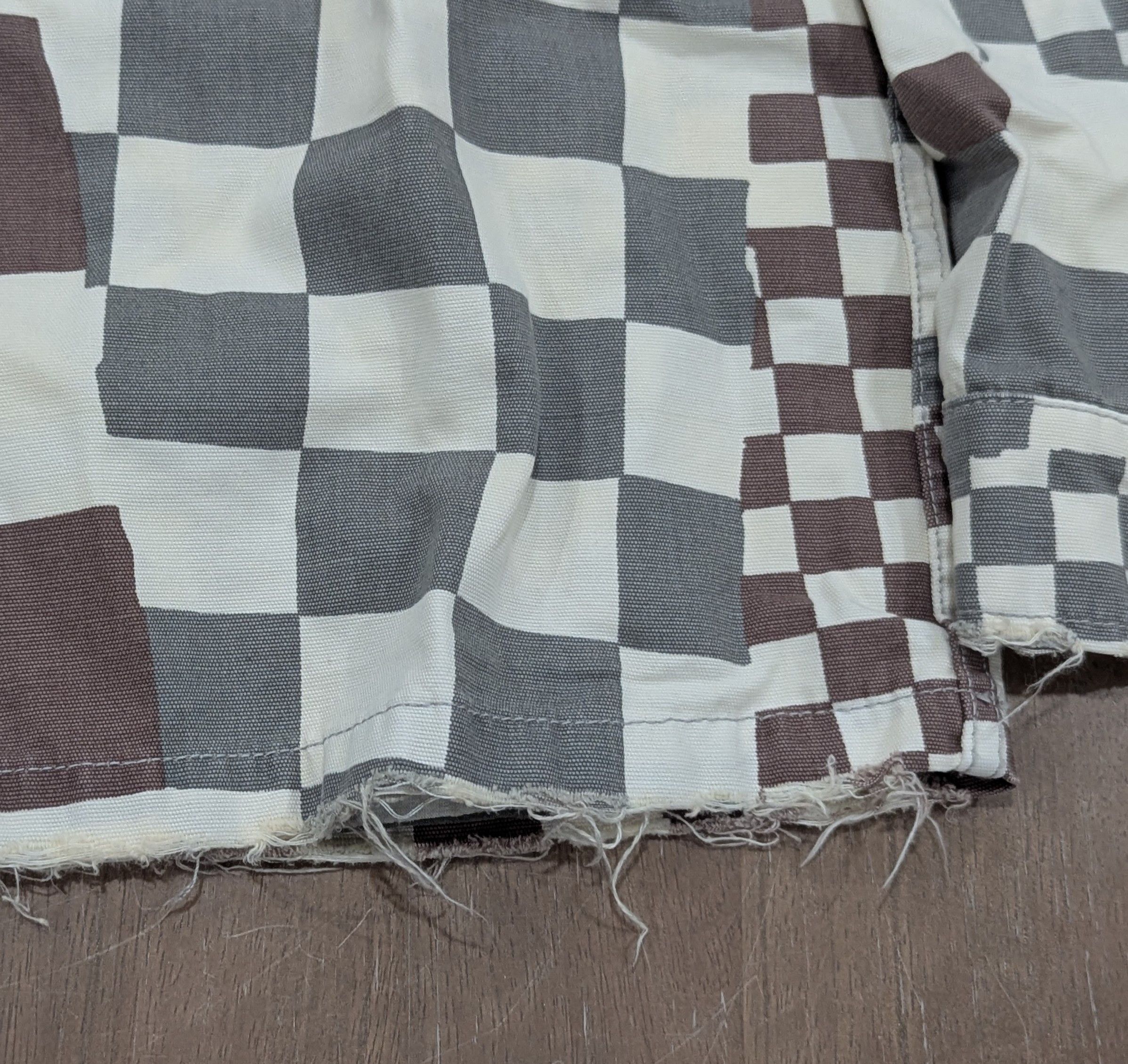 ERL ERL Checkered Cotton Canvas Jacket Multi Large Size US L / EU 52-54 / 3 - 6 Thumbnail