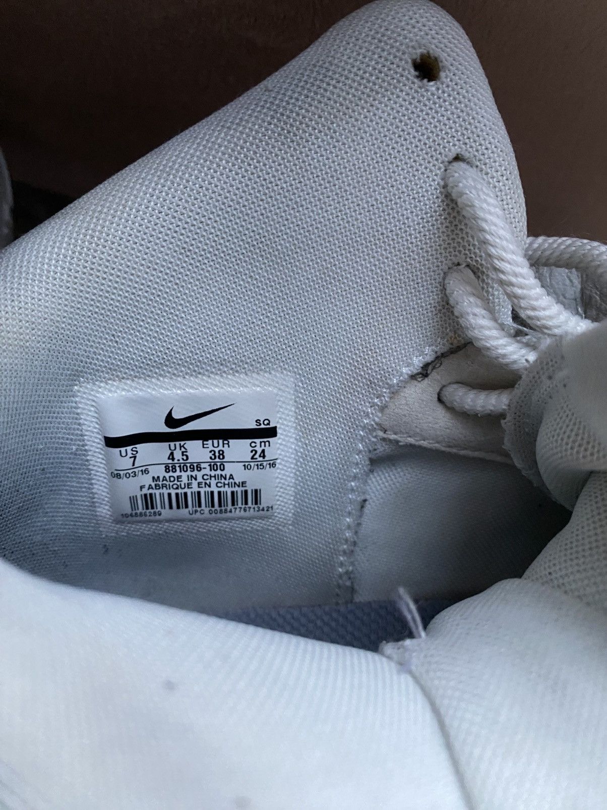 Nike Women’s Air Force 1 ‘07 White size 7 Size US 7 / IT 37 - 9 Thumbnail