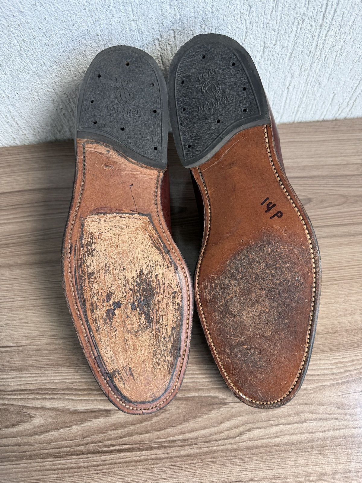 Alden Plain toe Blucher Size US 12 / EU 45 - 14 Thumbnail