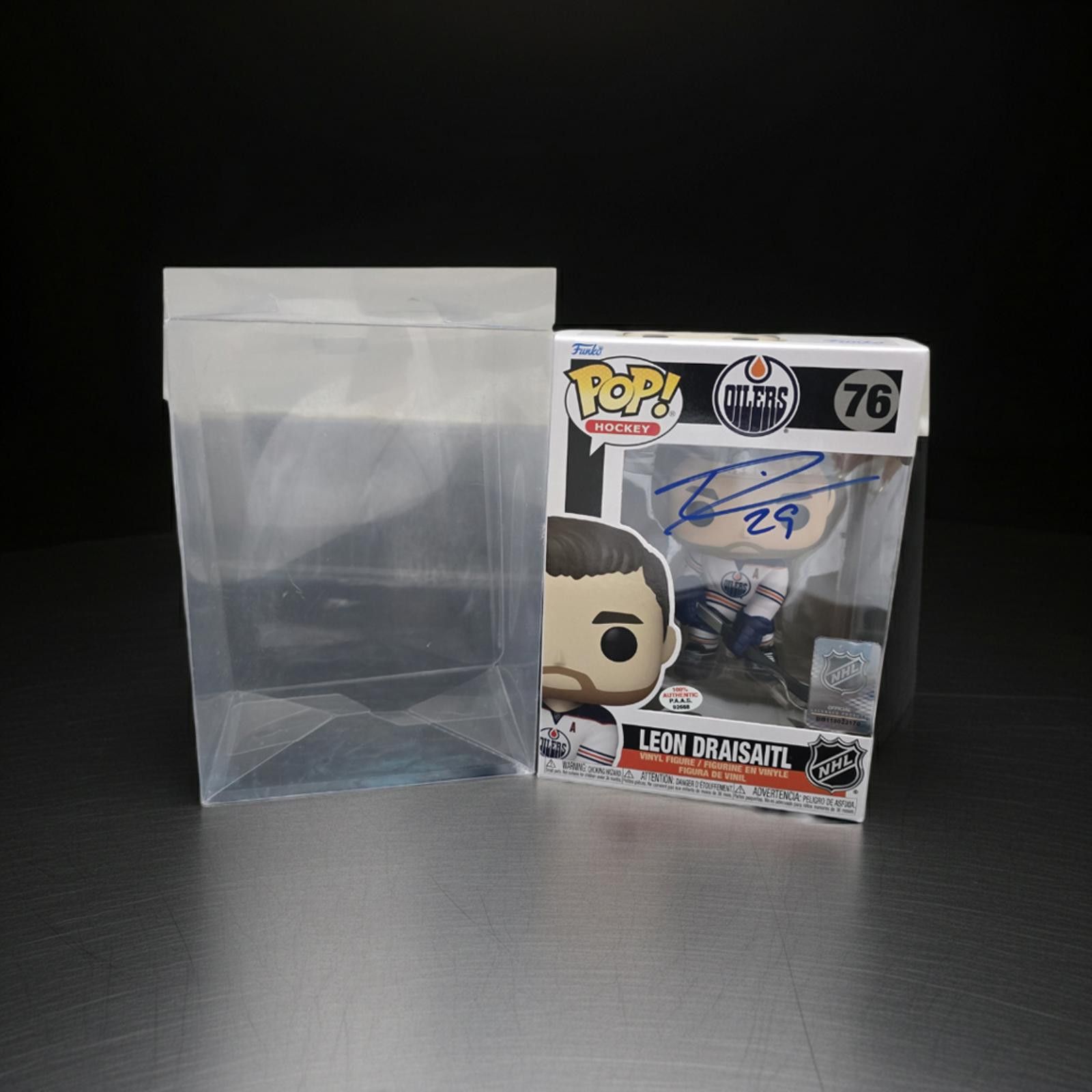 Other Leon Draisaitl of the Edmonton Oilers signed Funko Pop COA Size ONE SIZE - 2 Thumbnail