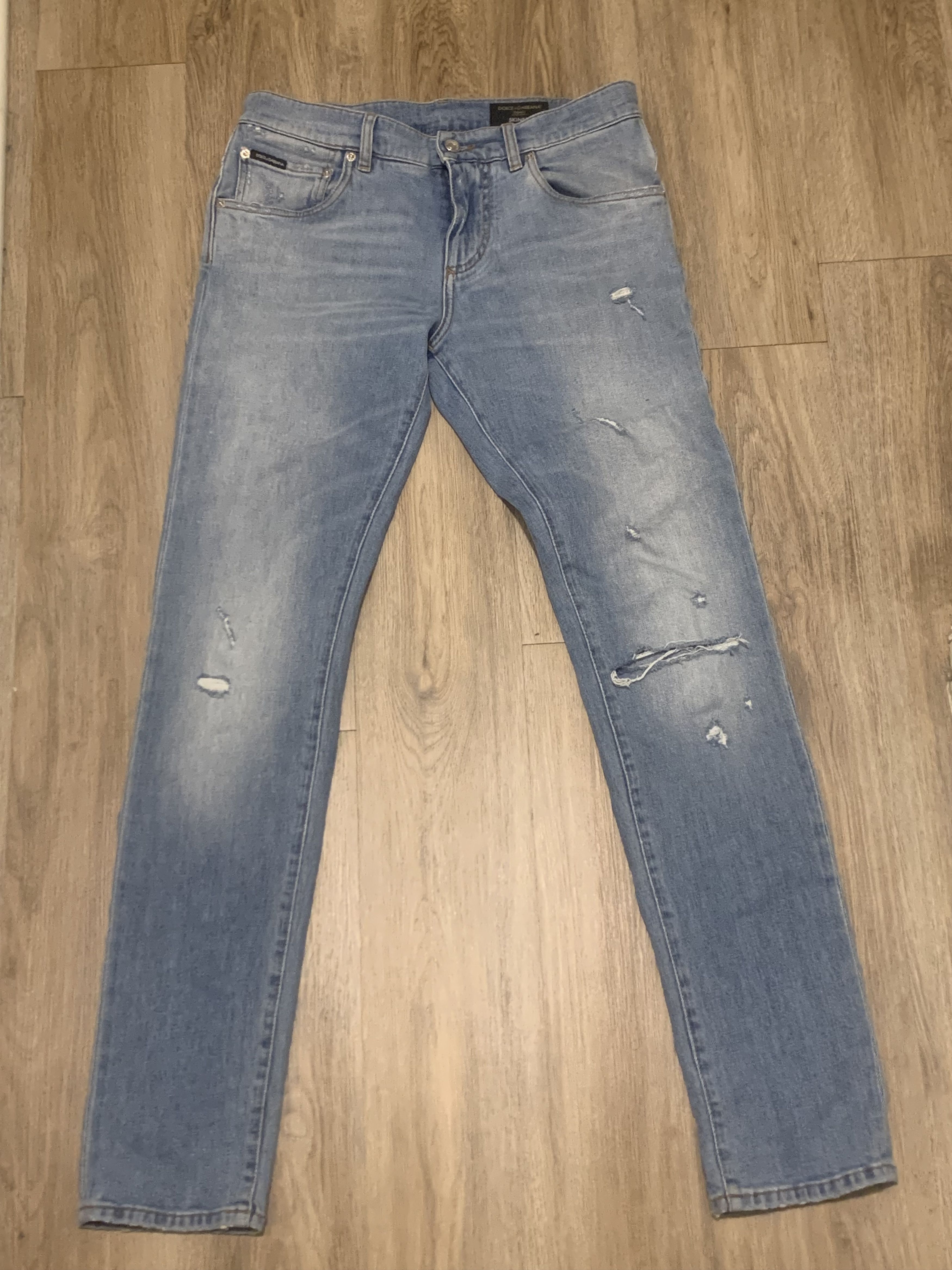 Dolce & Gabbana Blue Five-Pocket Jeans Size US 30 / EU 46 - 2 Thumbnail