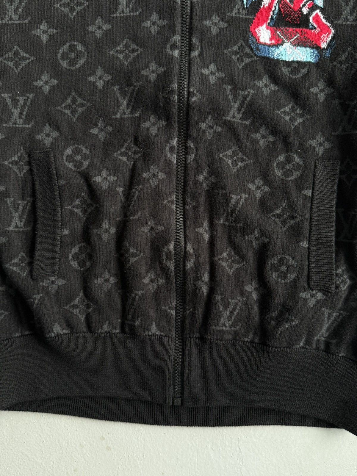 Louis Vuitton × Virgil Abloh Louis Vuitton - Graffiti Monogram Bomber Jacket Size US S / EU 44-46 / 1 - 6 Thumbnail