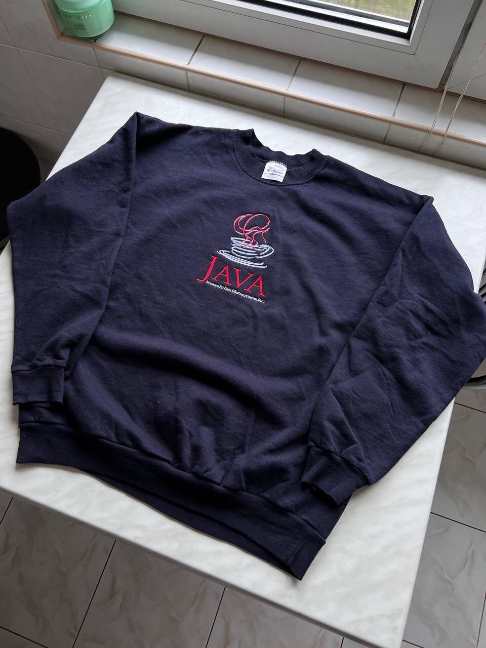 Apple Vintage Java Microsystems Sweatshirt Crewneck 90s Y2K Size US M / EU 48-50 / 2 - 5 Thumbnail