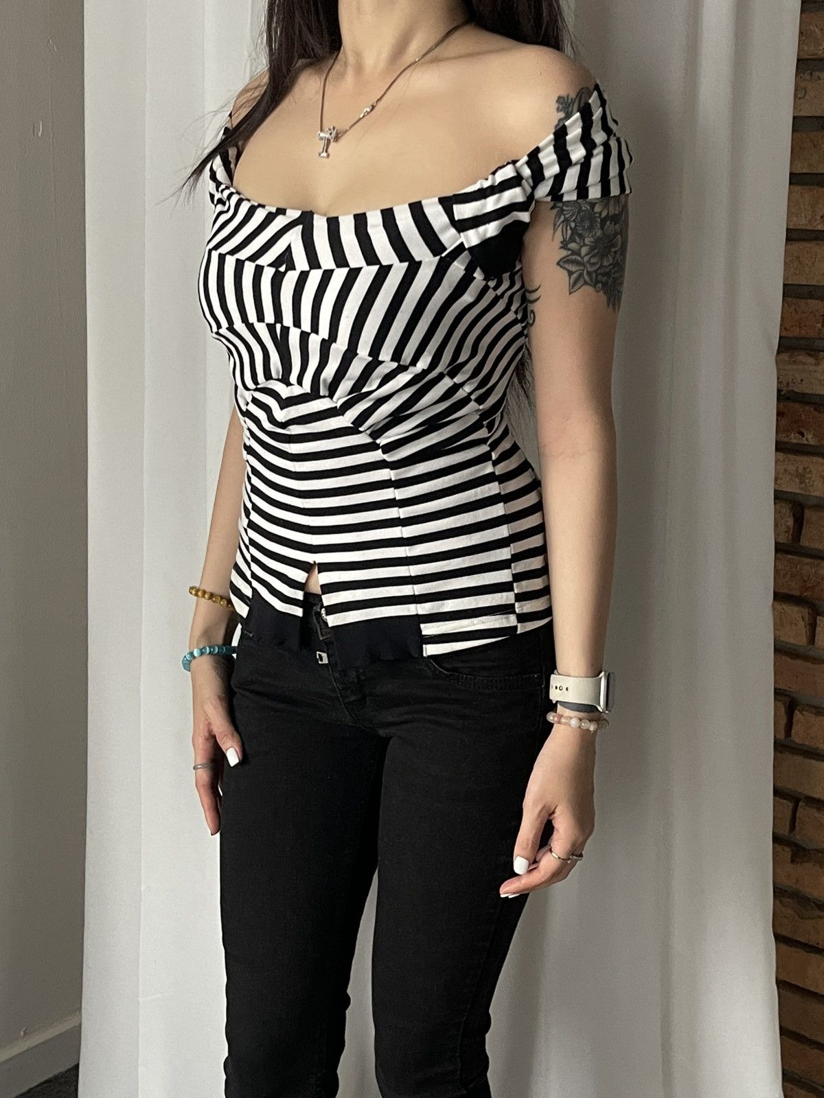 Junya Watanabe 2005 JUNYA WATANABE twisted top Size S / US 4 / IT 40 - 1 Thumbnail