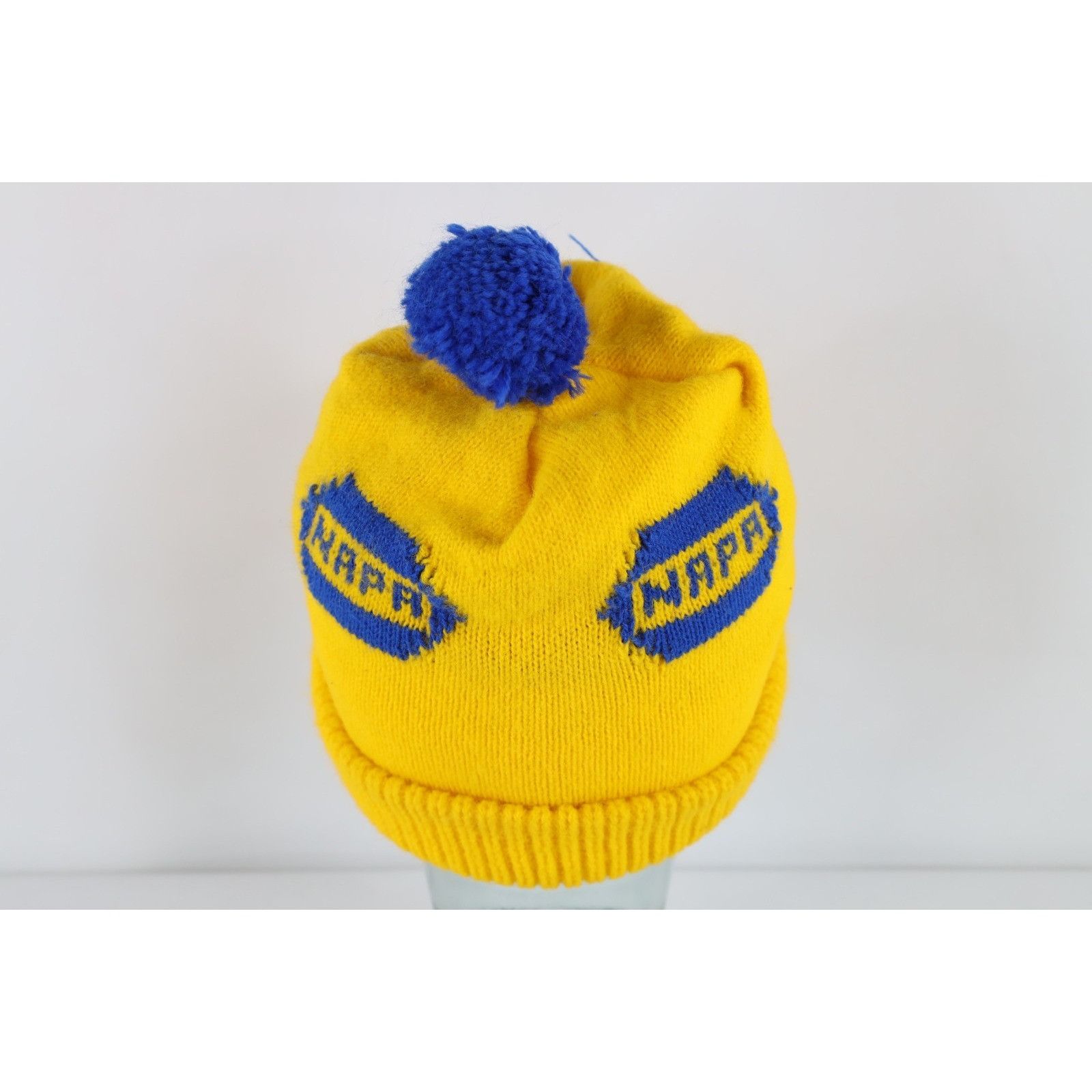 Vintage Vintage 80s 90s Spell Out NAPA Auto Parts Racing Beanie Hat Size ONE SIZE - 6 Thumbnail