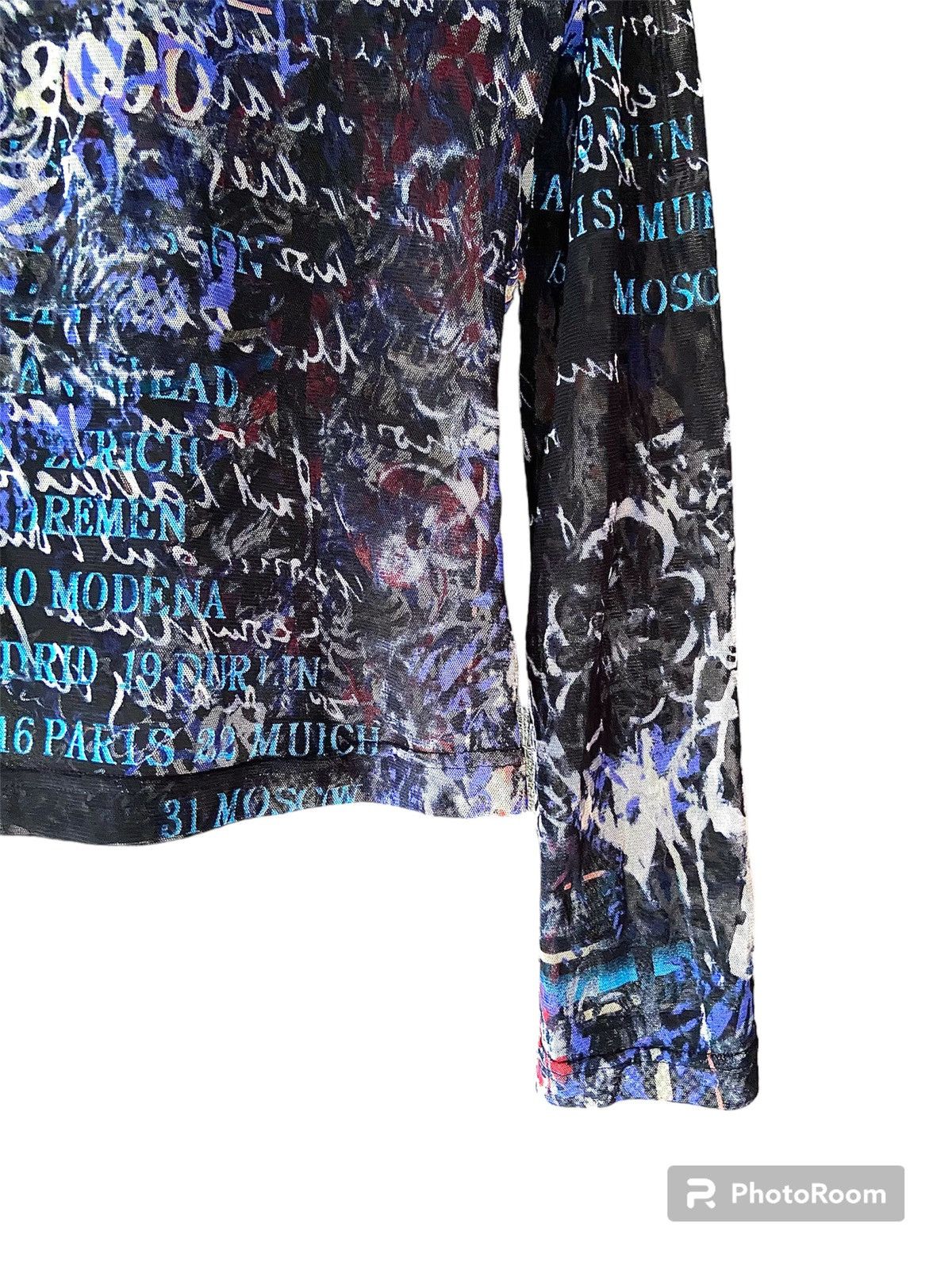 Hysteric Glamour JAPANESE MESH TOP ART PRINTED Size US XS / EU 42 / 0 - 17 Thumbnail