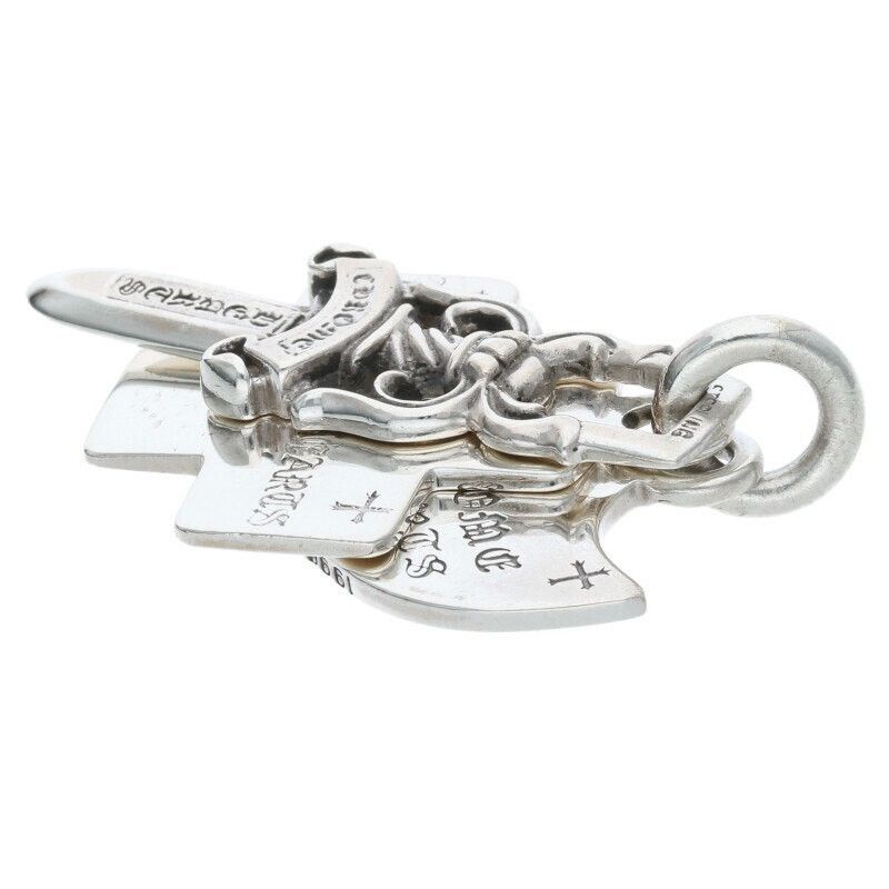 Chrome Hearts Chrome Hearts Three Linkets Pendant Necklace Size ONE SIZE - 5 Thumbnail
