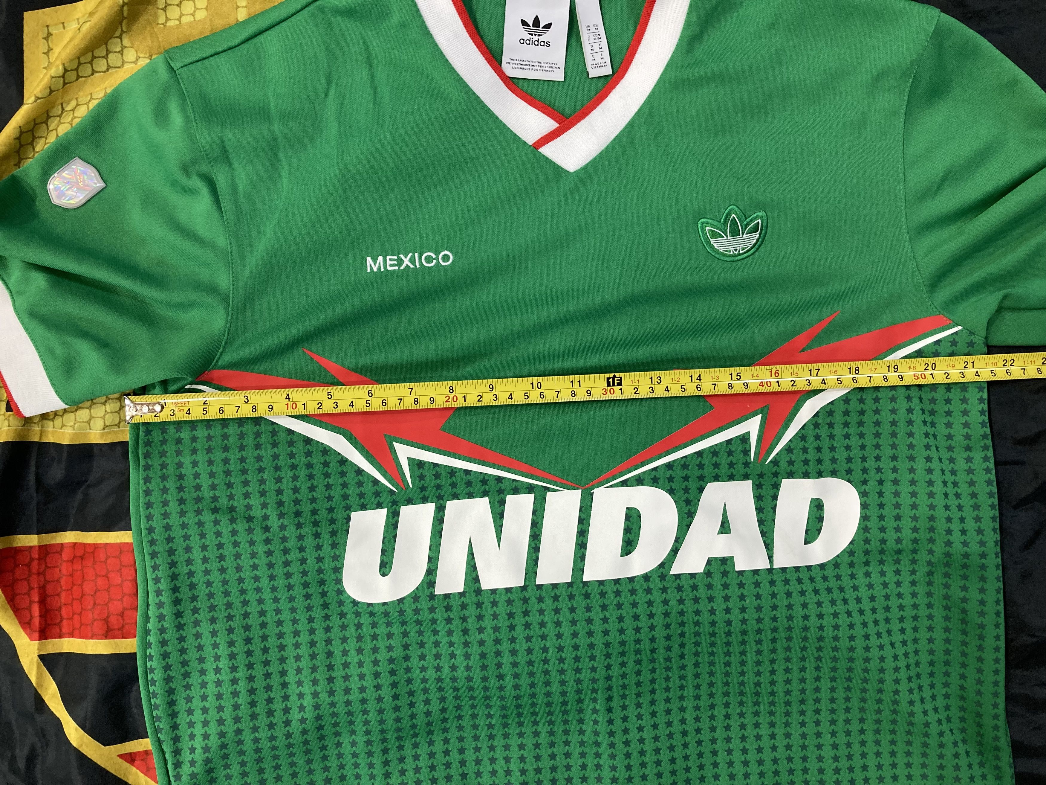 Adidas Vintage Mexico Unidad Soccer Jersey Retro Green Size US M / EU 48-50 / 2 - 9 Thumbnail