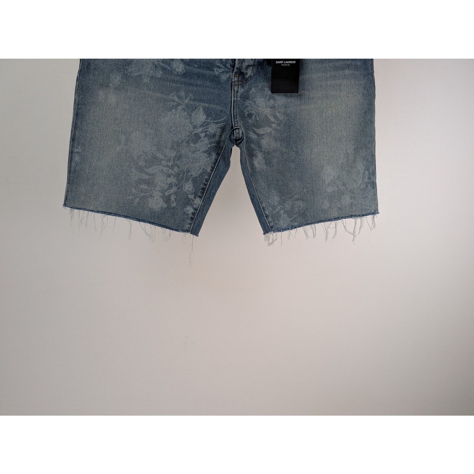Saint Laurent Paris o1rshd1 Denim Short Straight in Florida Blue Size US 34 / EU 50 - 3 Thumbnail