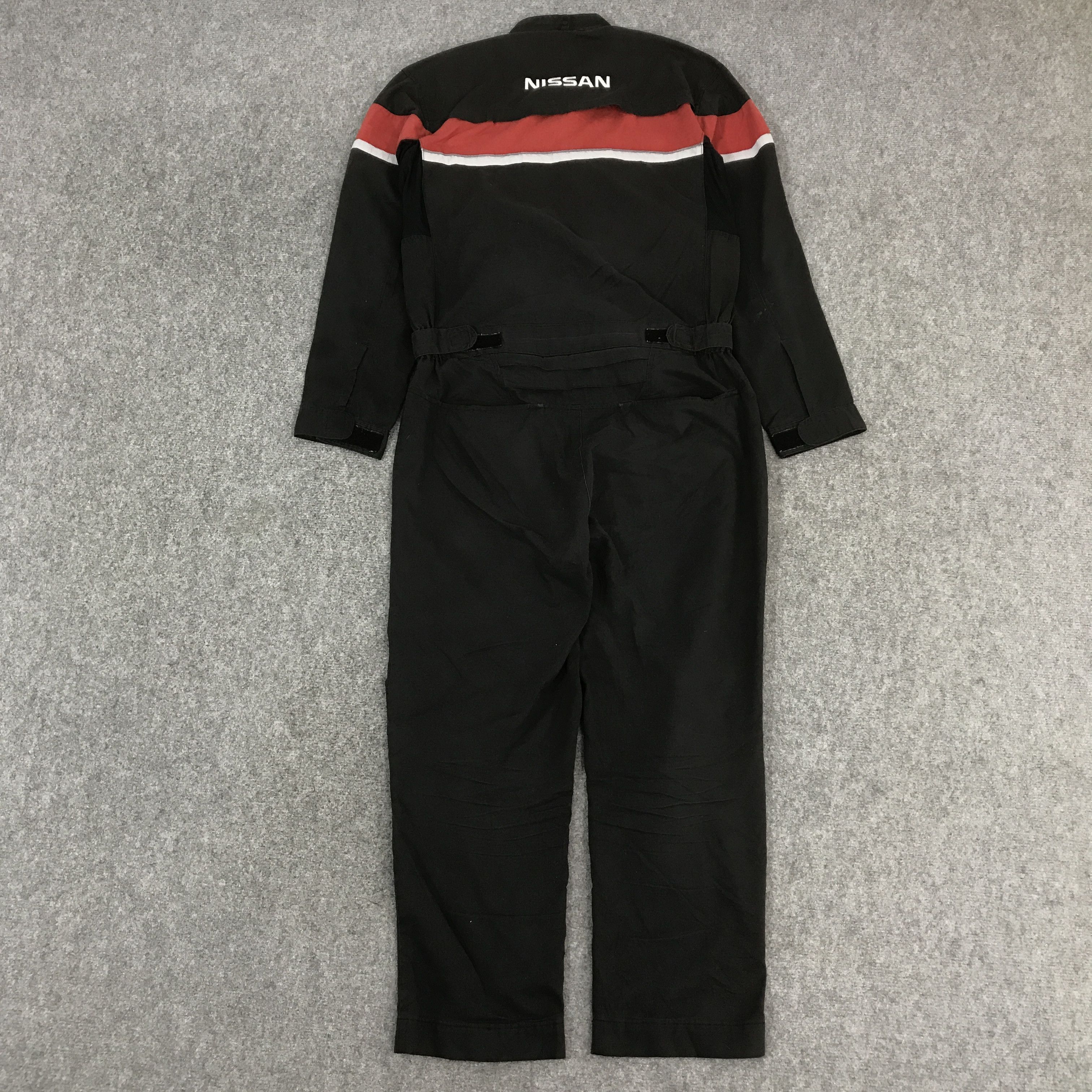 Japanese Brand NISSAN RACING TEAM RARE COVERALL JACKET K67B21 Size US L / EU 52-54 / 3 - 4 Thumbnail