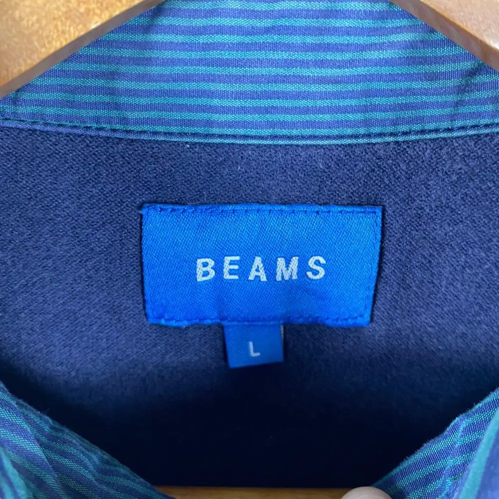 Beams Japan BEAMS Indigo Pocket Polo Shirt Large Size Size US L / EU 52-54 / 3 - 5 Thumbnail