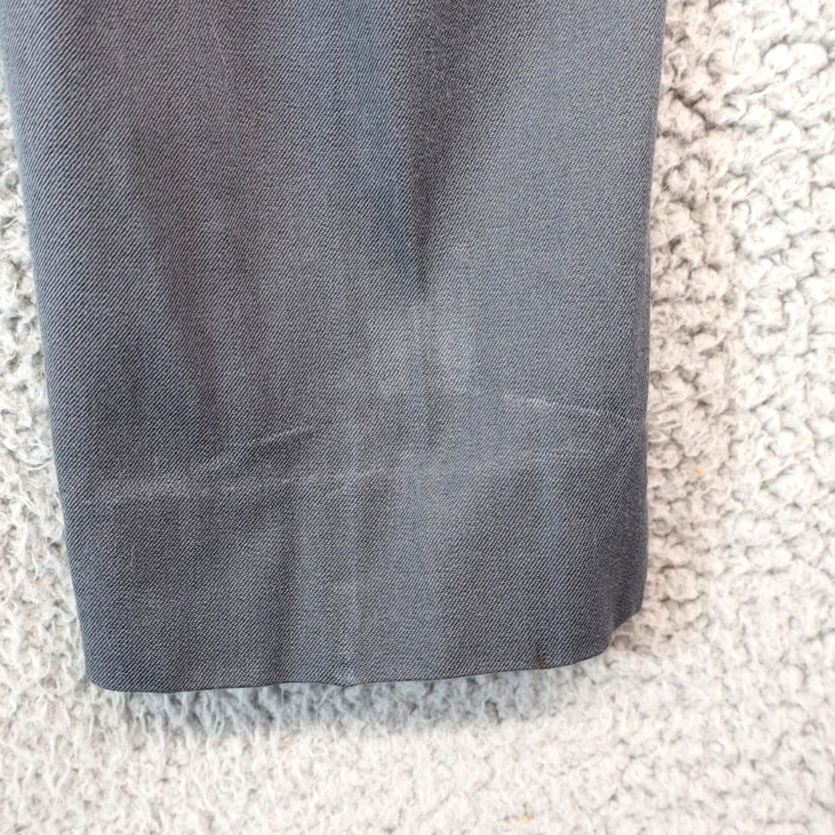 Banana Republic Banana Republic Sloan Dress Pants Gray Mid Rise Womens 8 Pants Skinny Plaid Cotton Blend Machine Washable Size 30" / US 8 / IT 44 - 8 Thumbnail
