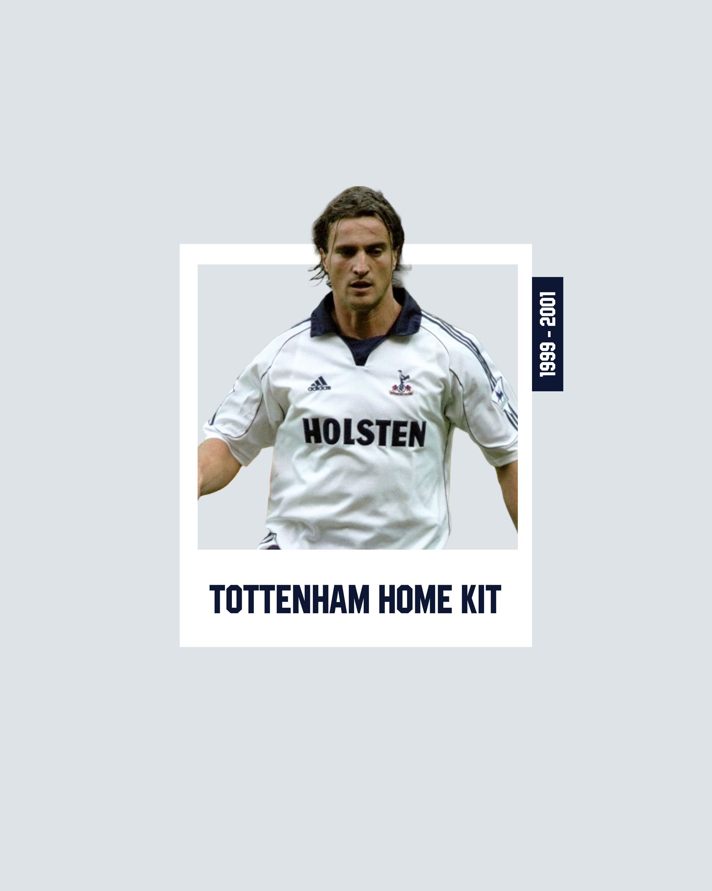 Adidas Tottenham Hotspur Home Kit 1999 2000 2001 Size US M / EU 48-50 / 2 - 10 Thumbnail