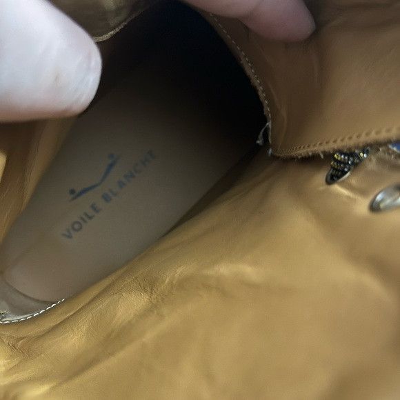 Other VOILE BLANCHE Cleofe Shearling Lined Leather Booties sz 38 Size US 8 / IT 38 - 8 Thumbnail
