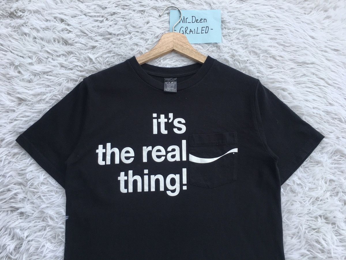 Number (N)ine Rare Number Nine x Coca Cola “Its the real thing” Tshirt Size US M / EU 48-50 / 2 - 5 Thumbnail