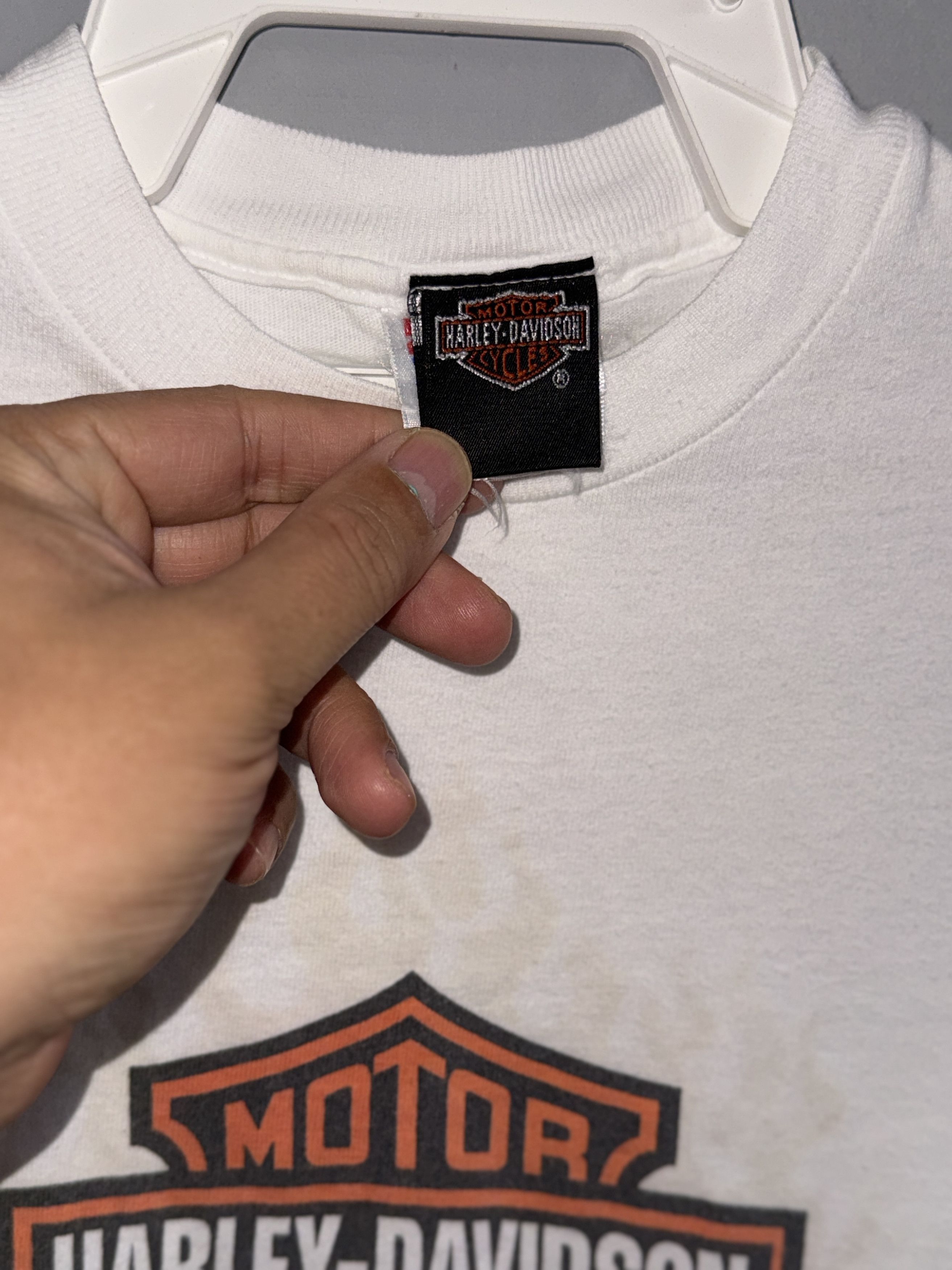 Harley Davidson Harley Davidson 1996 Vintage T-Shirt Size XXS / US 00 / IT 34 - 4 Thumbnail