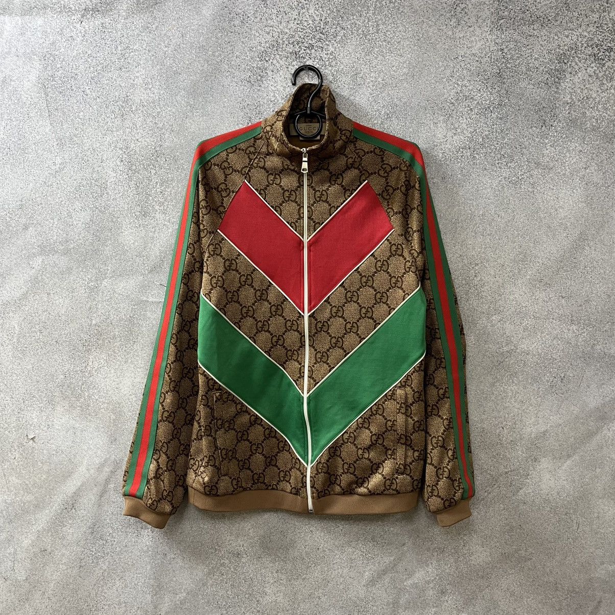 Gucci Gucci Monogram Zip Up Jacket Size US M / EU 48-50 / 2 - 1 Thumbnail