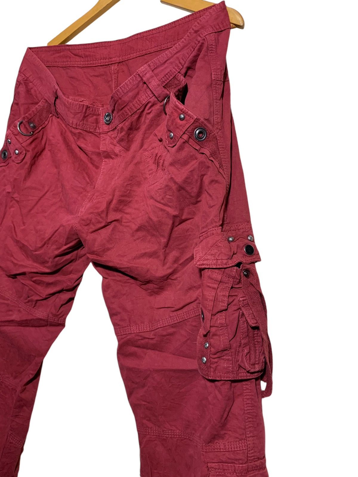 If Six Was Nine × Japanese Brand × Seditionaries 🔥RED TACTICAL SIX POCKETS PANTS W38 Size US 38 / EU 54 - 4 Thumbnail