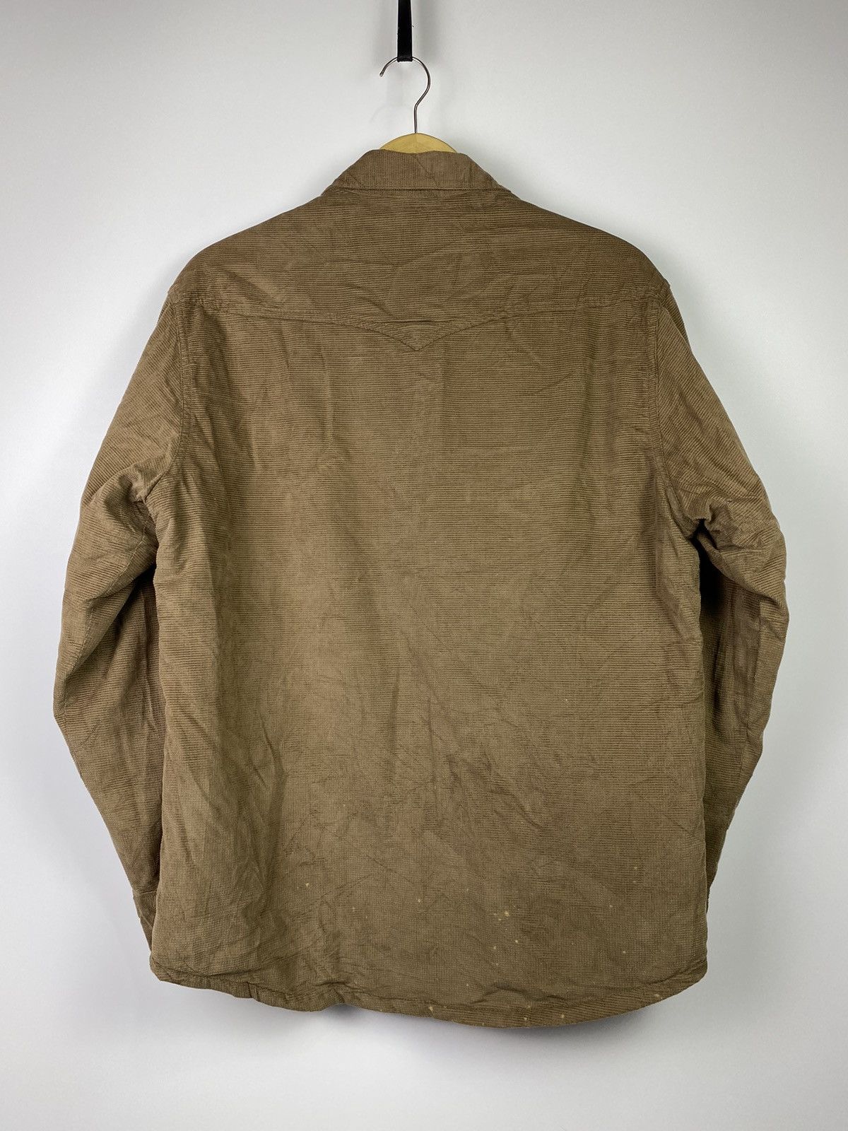 Japanese Brand Kansai yamamoto corduroy brown jacket Size US L / EU 52-54 / 3 - 3 Thumbnail