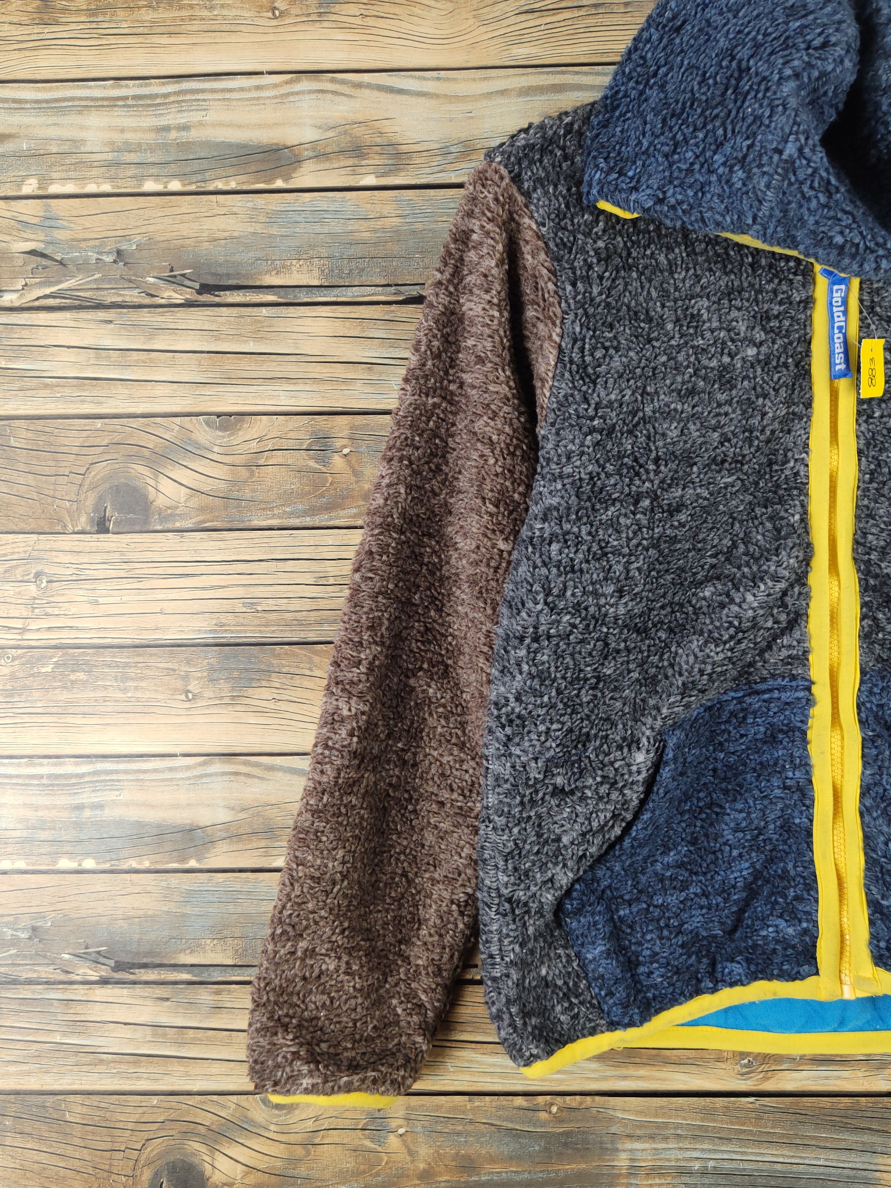 Japanese Brand × Vintage DL Gold Coast Black Brown Fur Mohair Hoodie Sweaters #883 Size US S / EU 44-46 / 1 - 3 Thumbnail