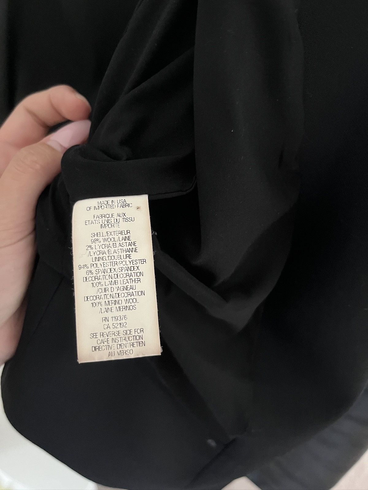 Helmut Lang Helmut Lang half leather blazer jacket Size XS / US 0-2 / IT 36-38 - 5 Thumbnail