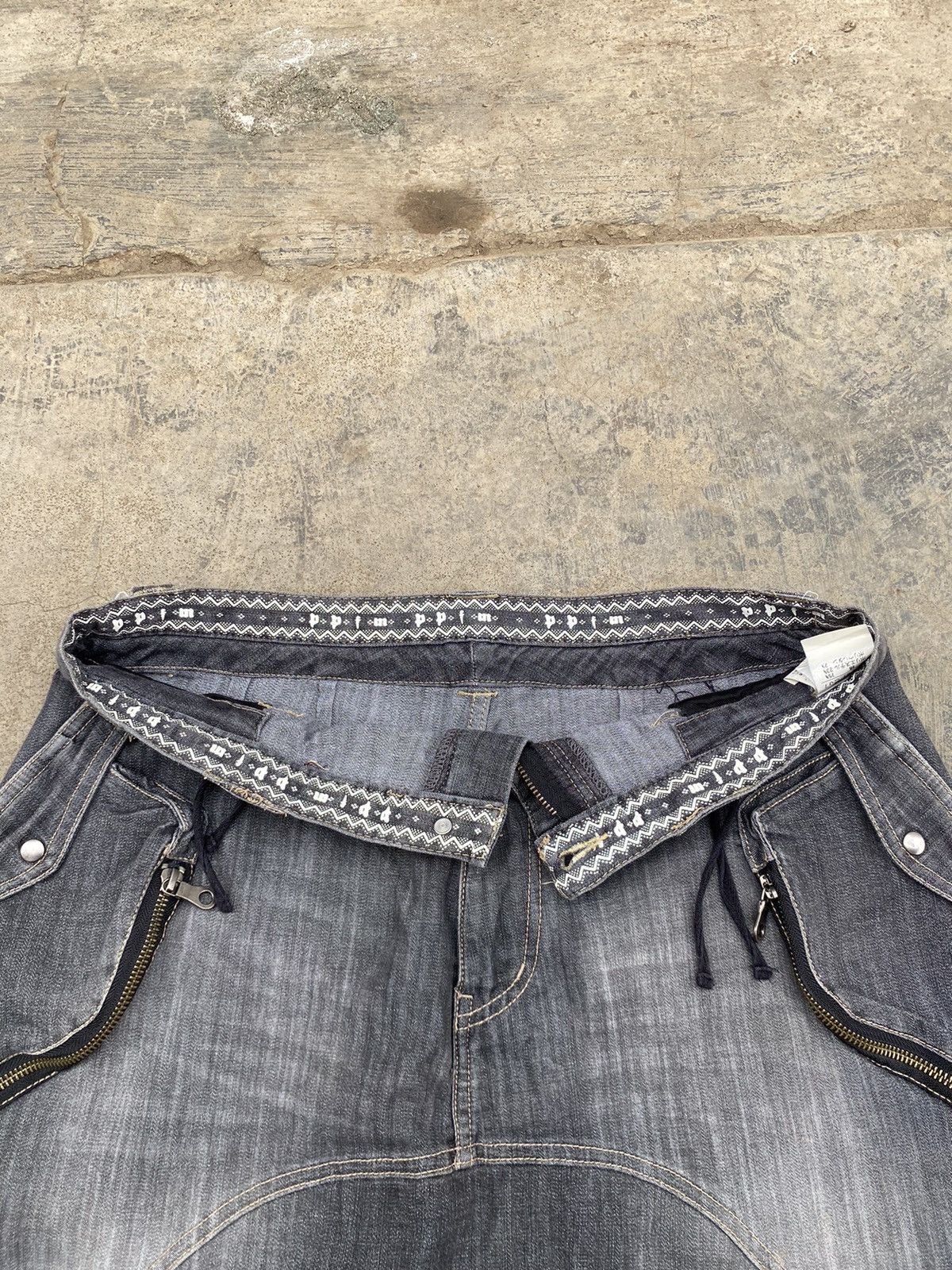 Japanese Brand × PPFM Drop Crotch Baggy Pants Size US 33 - 14 Thumbnail