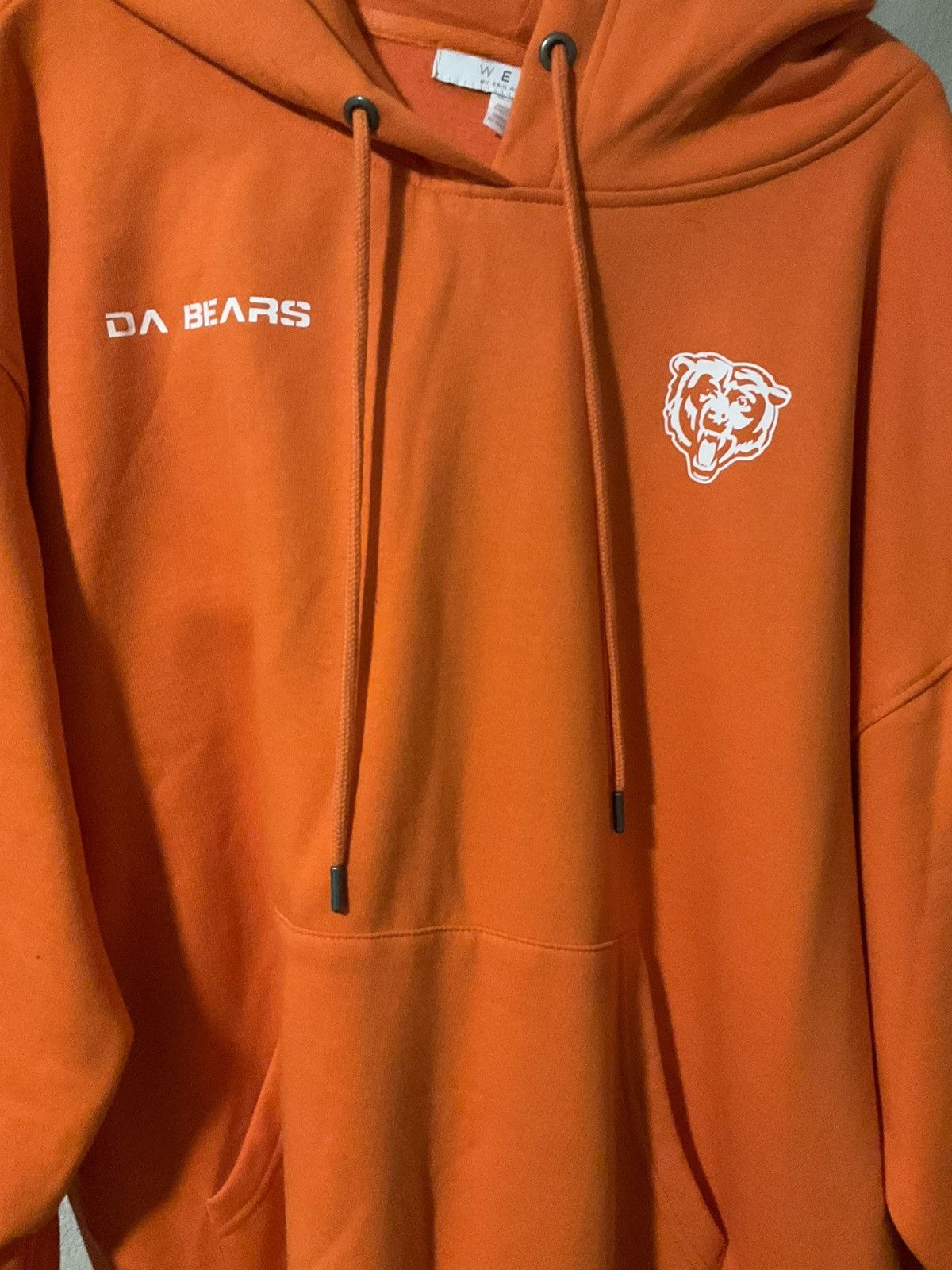 NFL × Vintage Orange Chicago Bears hoodie sweatshirt Size US L / EU 52-54 / 3 - 3 Thumbnail