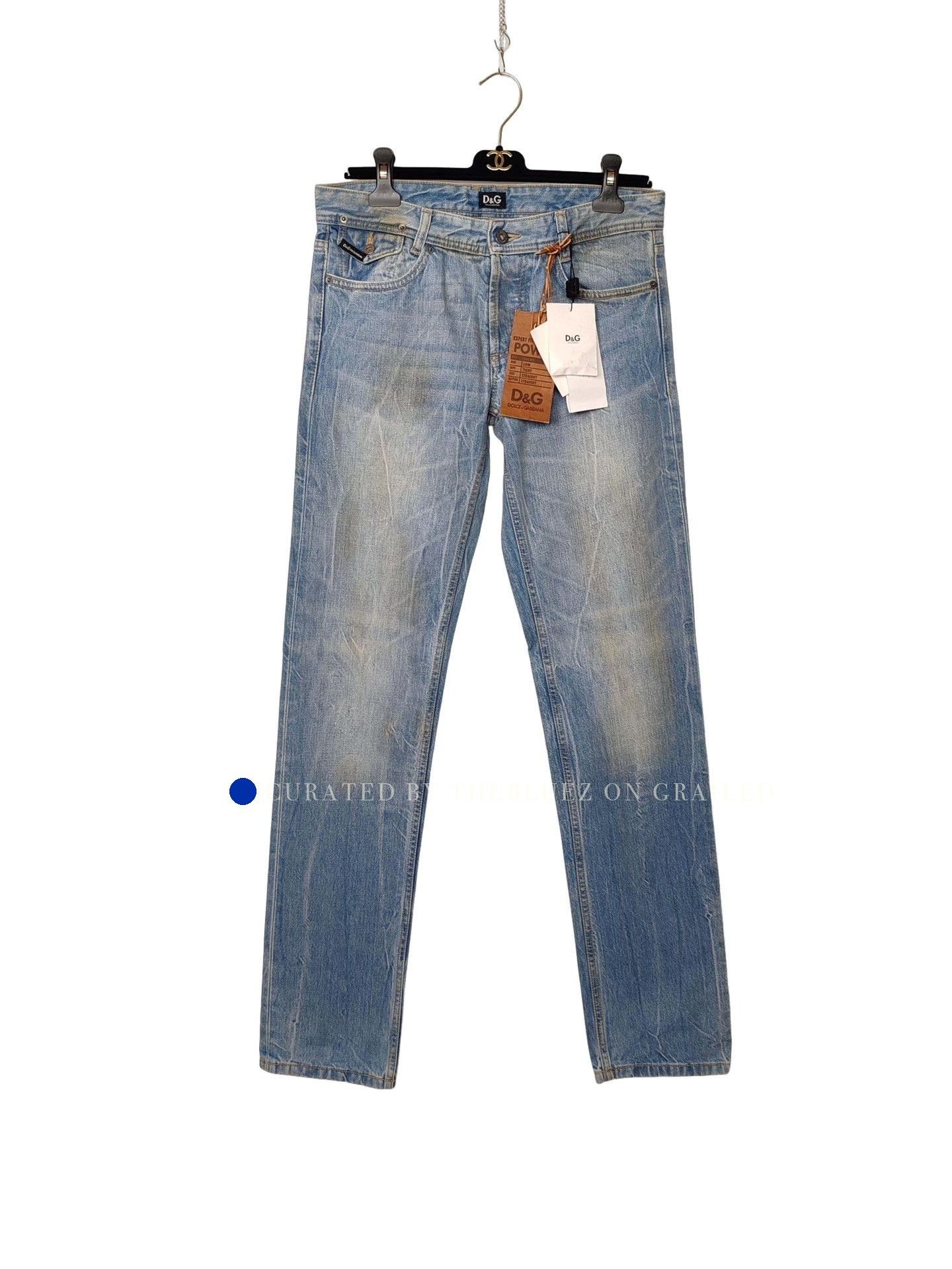 Dolce & Gabbana Blue Denim Jeans - Size 30 Size US 30 / EU 46 - 1 Thumbnail