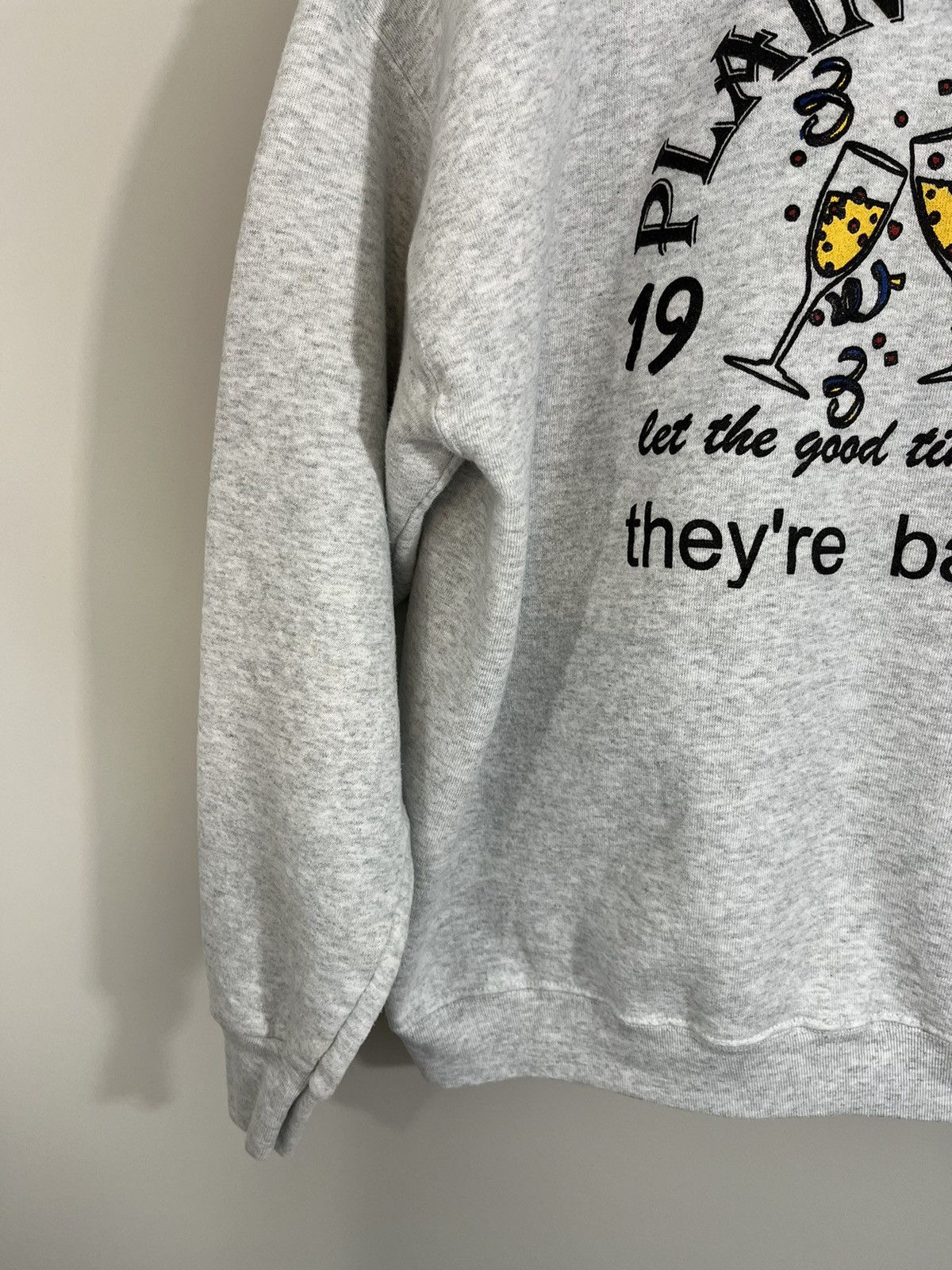 Vintage 1996 Let The Good Times Roll 90s Farm Crewneck Size US L / EU 52-54 / 3 - 10 Thumbnail