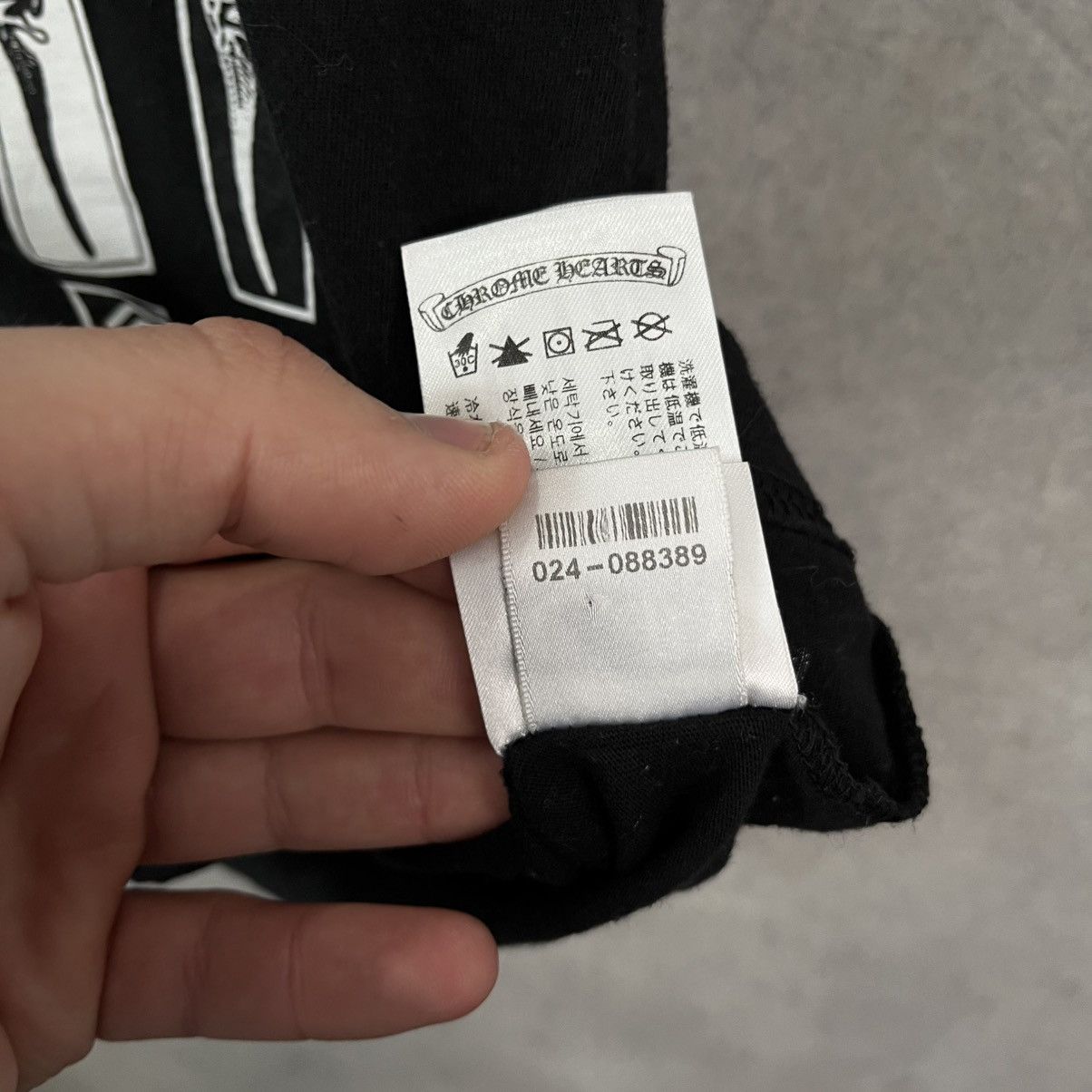 Chrome Hearts Chrome Hearts tshirt big logo black Size US S / EU 44-46 / 1 - 18 Thumbnail