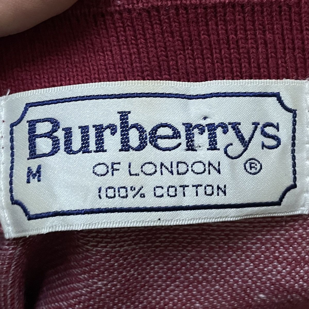 Burberry Very Rare Design Vintage Brand Burberry’s Golf T-shirt 1990s Size US M / EU 48-50 / 2 - 9 Thumbnail
