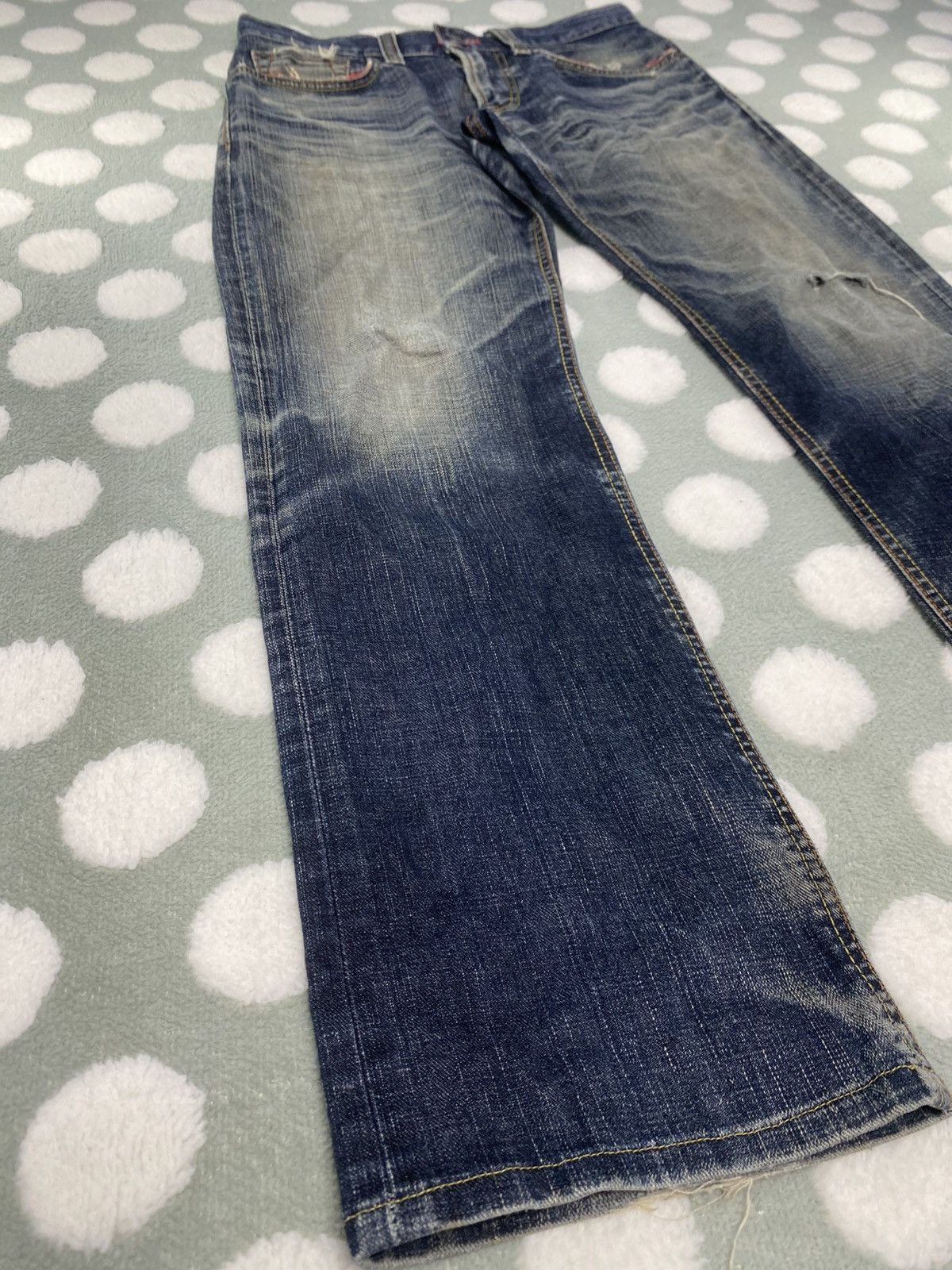 Edwin DISTRESS EDWIN JEANS SIZE ON TAG 28 Size US 28 / EU 44 - 13 Thumbnail