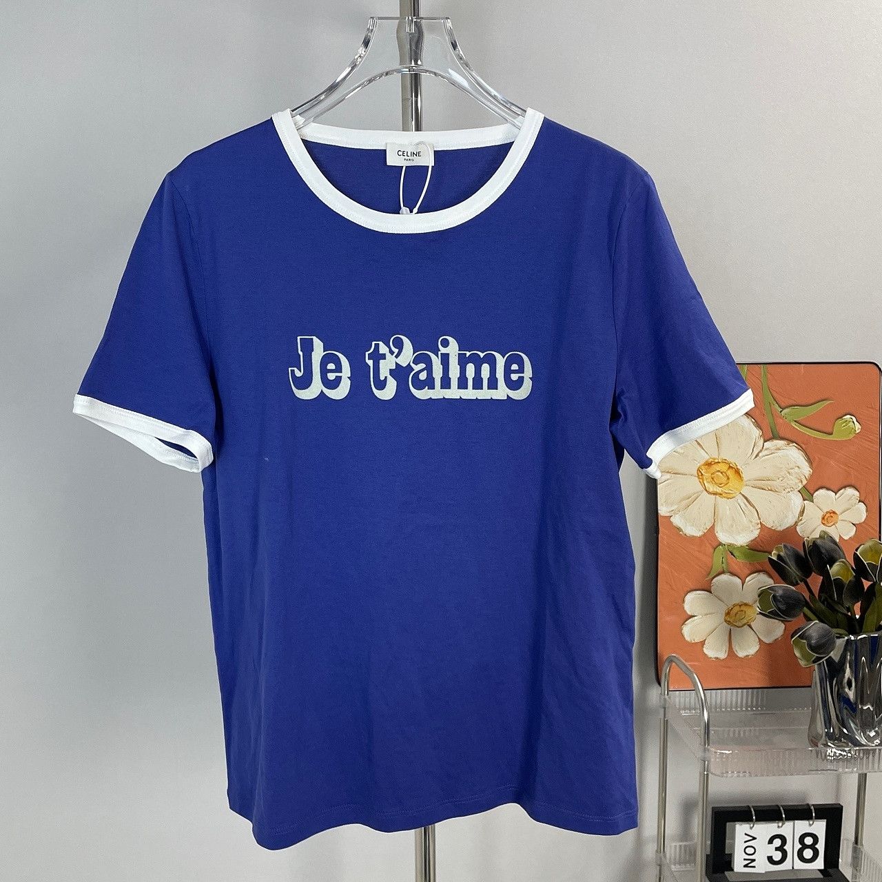 Celine Celine Je t'aime T-Shirt Size L Size L / US 10 / IT 46 - 1 Thumbnail